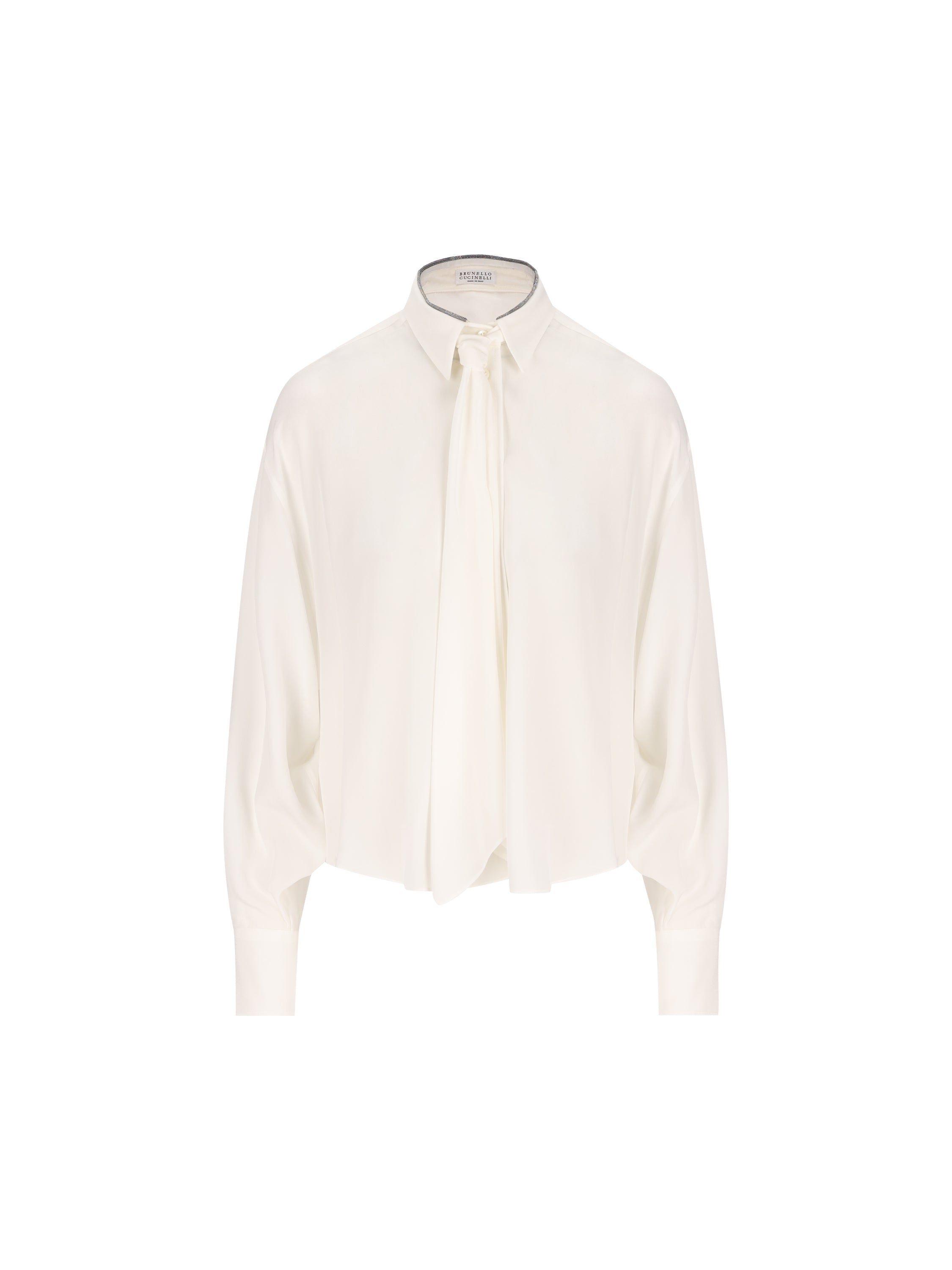 Brunello Cucinelli Camicia realizzata in seta.