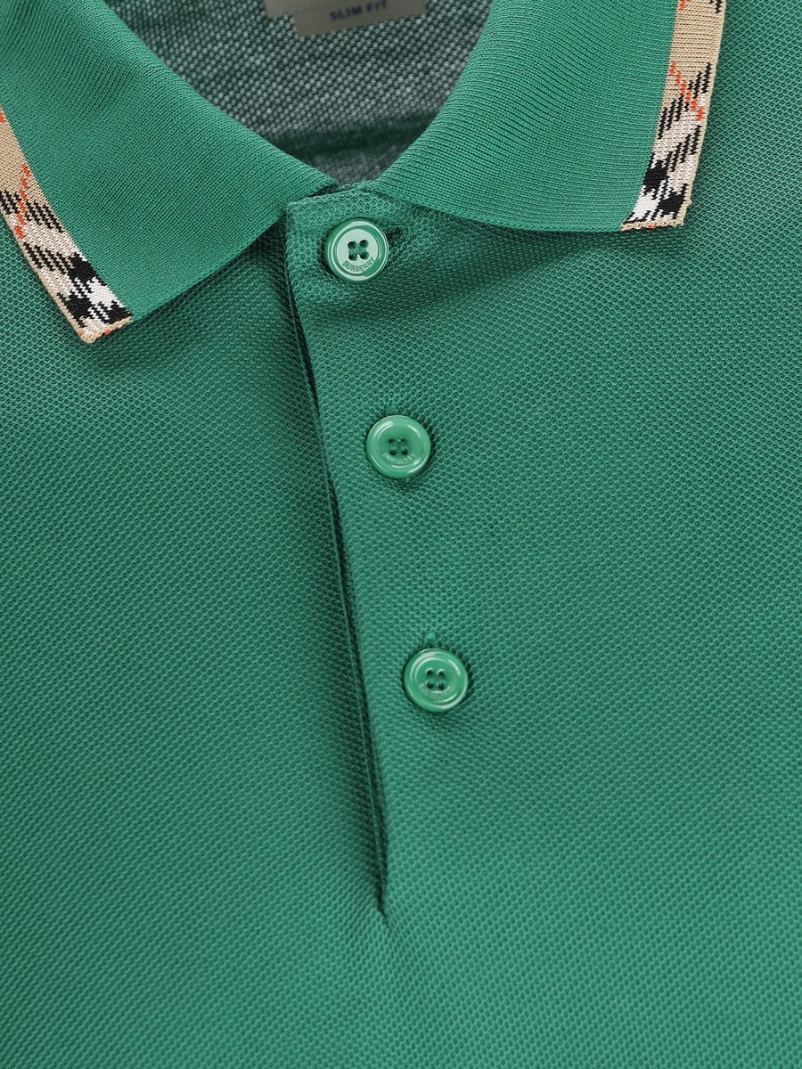 Burberry Polo realizzata in cotone., view 3