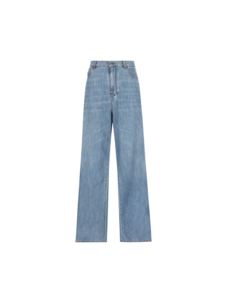 Miu Miu Pantaloni in cotone