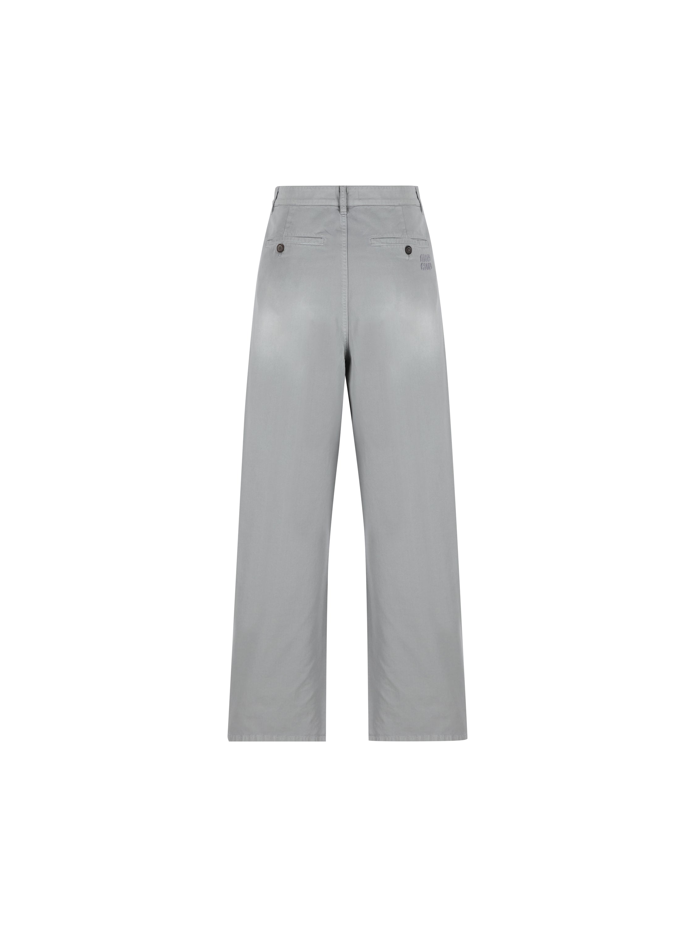 Miu Miu Pantaloni in cotone., view 2