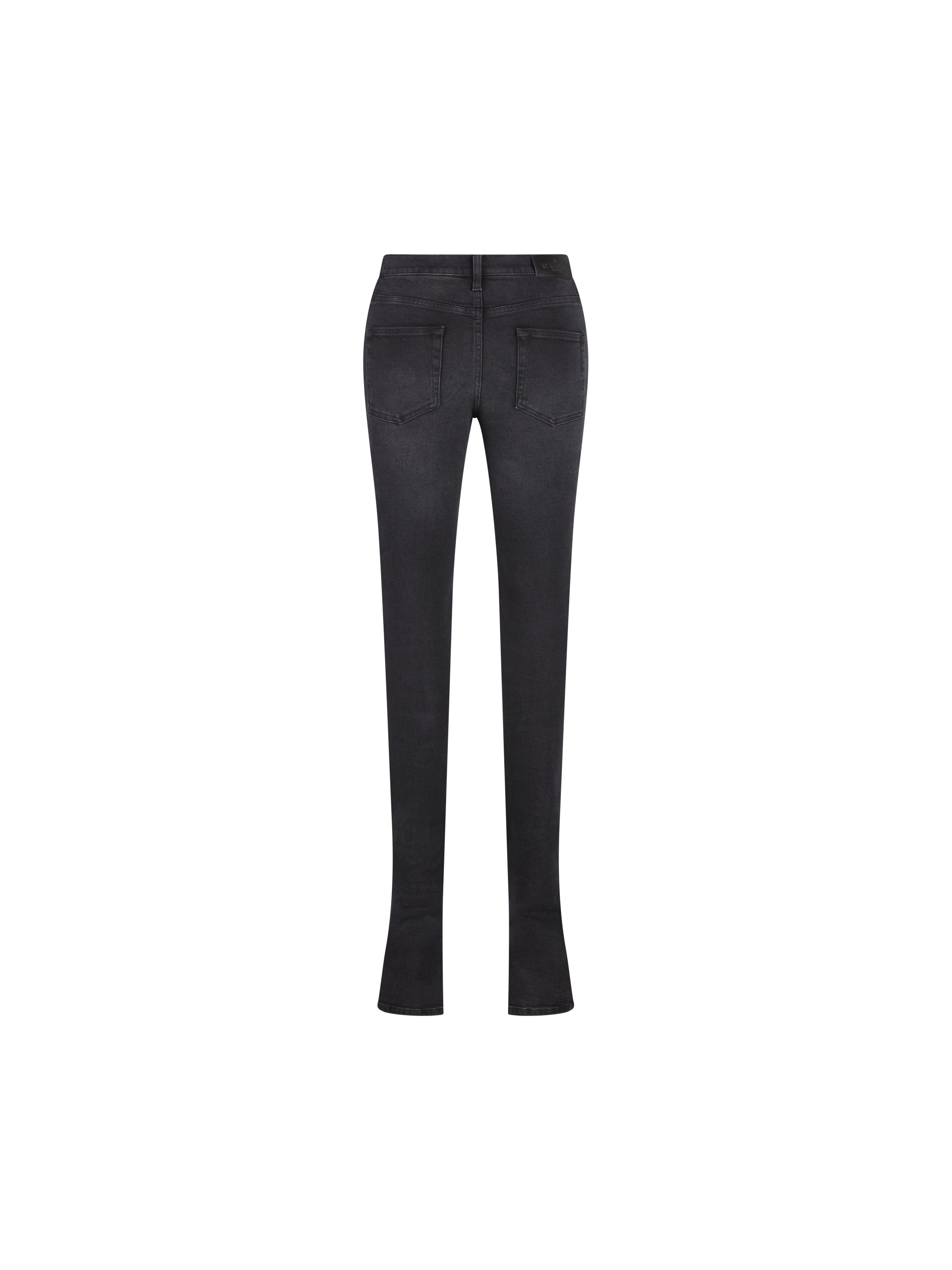 Gucci Pantalone skinny in denim di cotone, view 2