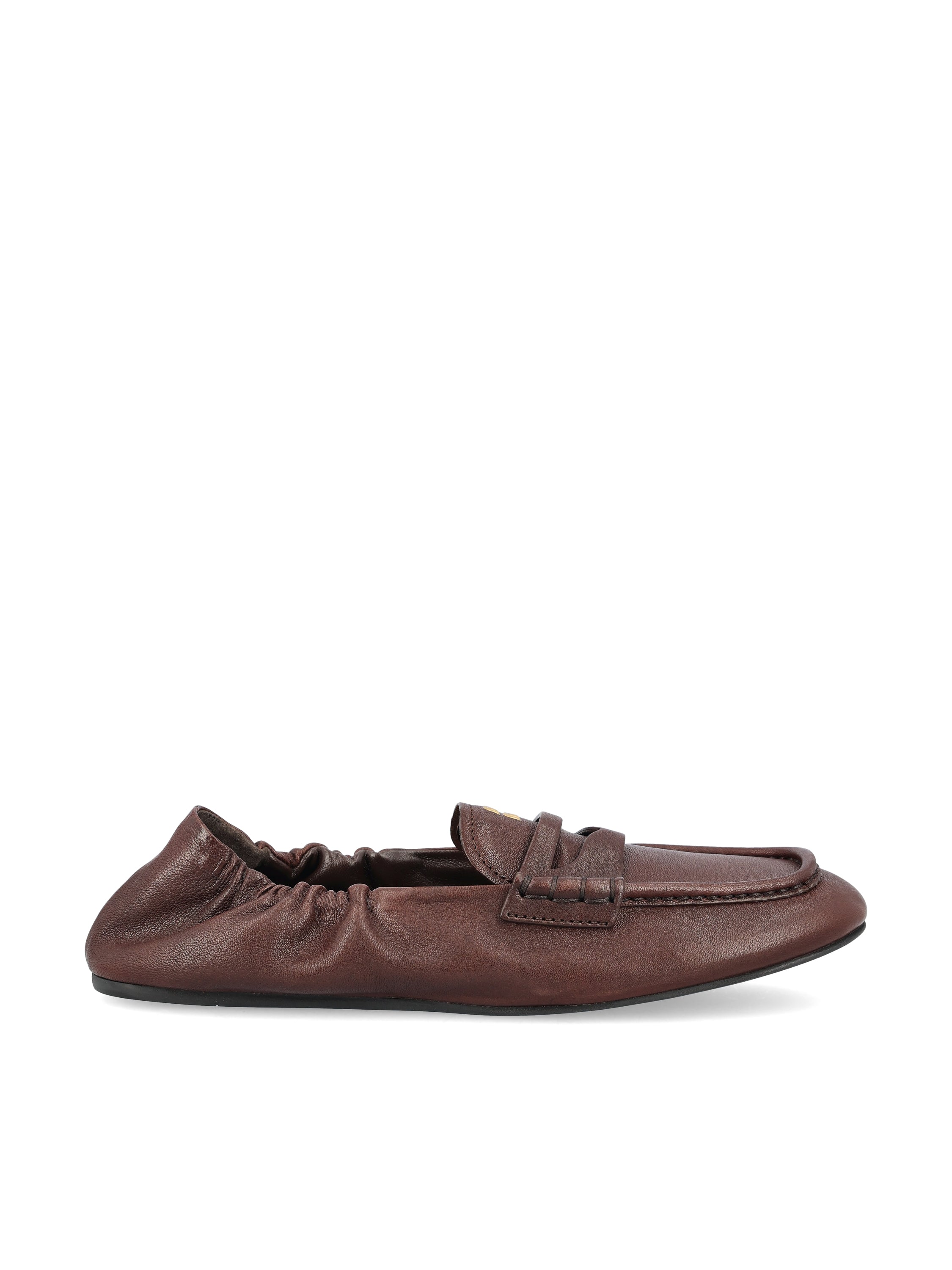 Miu Miu Mocassini in pelle.
