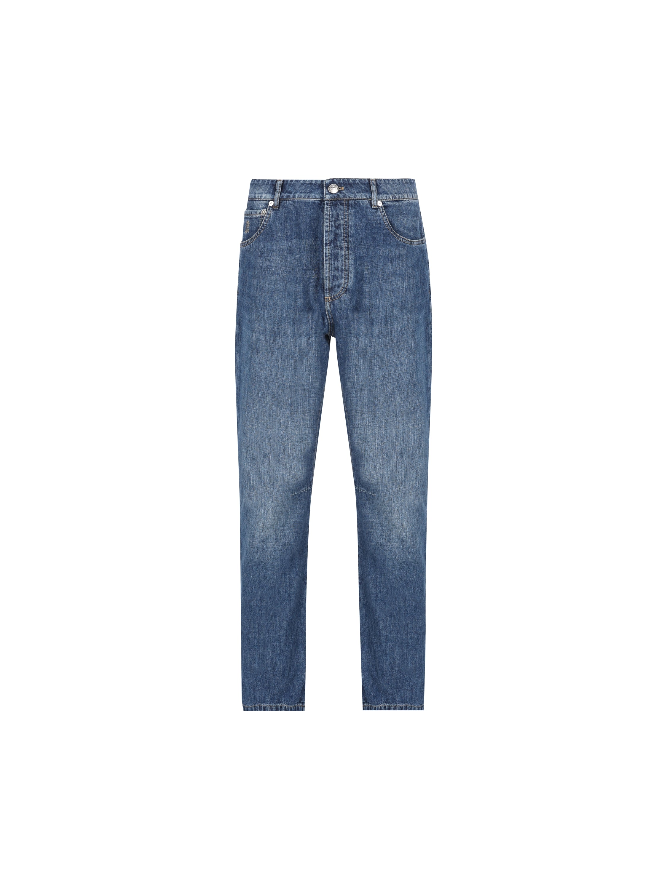 Brunello Cucinelli Jeans realizzati in cotone.