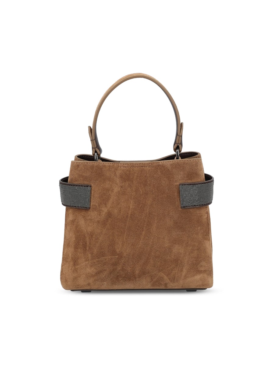 Brunello Cucinelli Borsa realizzata in pelle., view 2