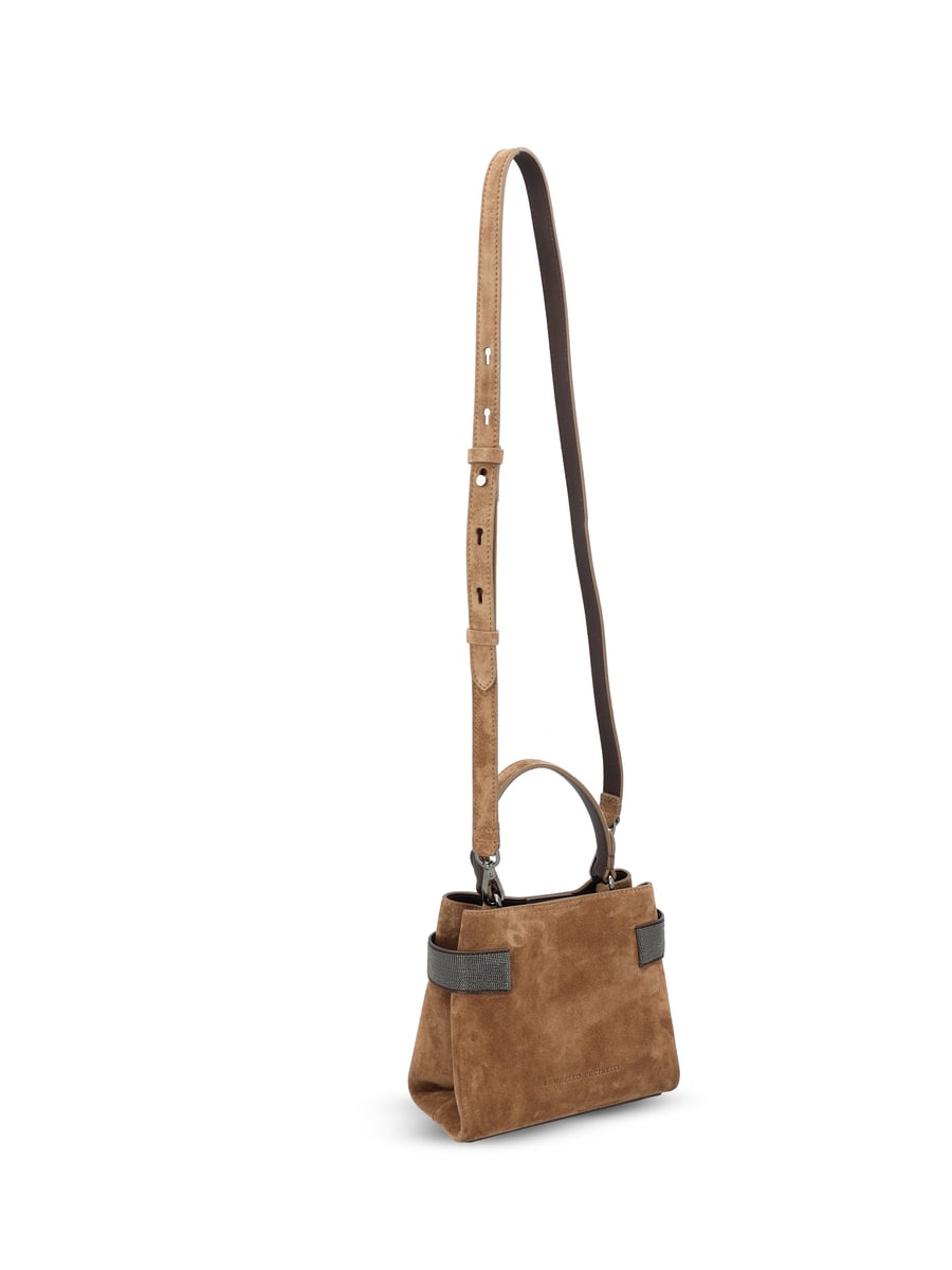 Brunello Cucinelli Borsa realizzata in pelle., view 3
