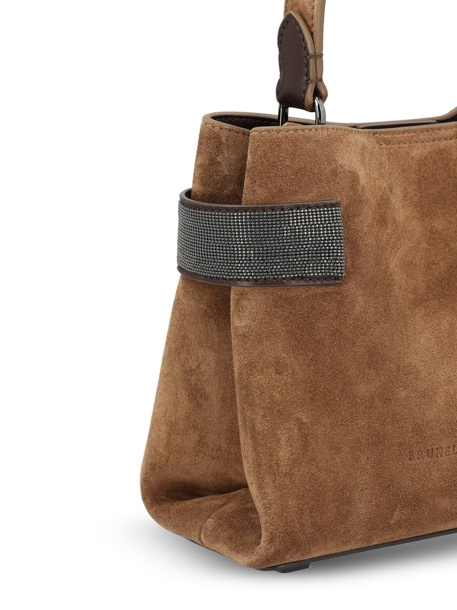Brunello Cucinelli Borsa realizzata in pelle., view 4