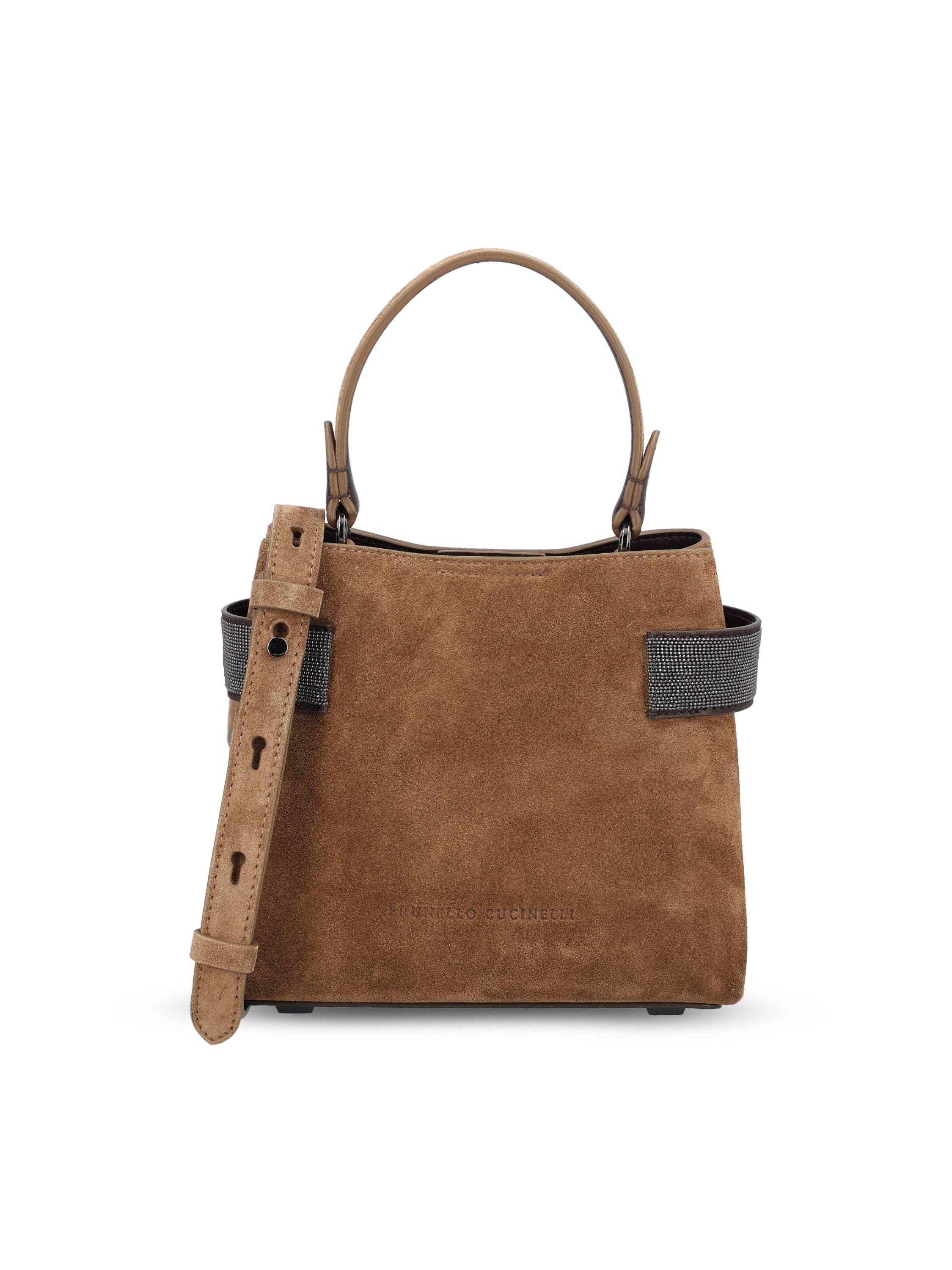Brunello Cucinelli Borsa realizzata in pelle.