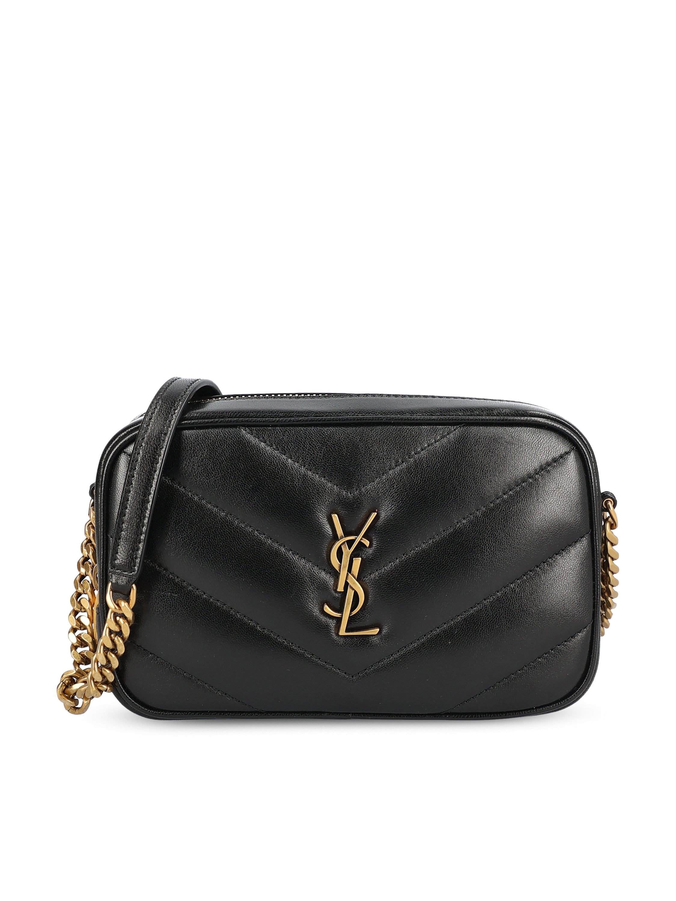 Saint Laurent Borsa realizzata in pelle di agnello