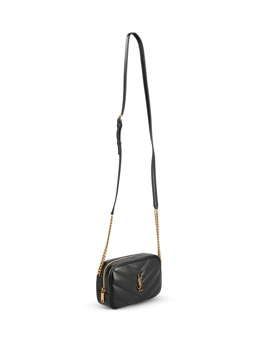 Saint Laurent Borsa realizzata in pelle di agnello, view 3