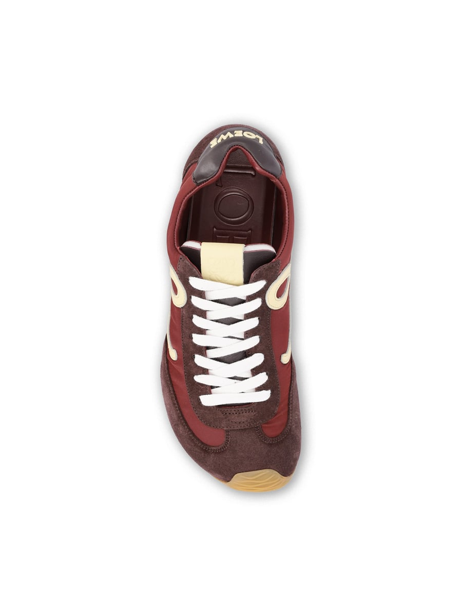 Loewe Sneakers realizzate in nylon e pelle, view 4