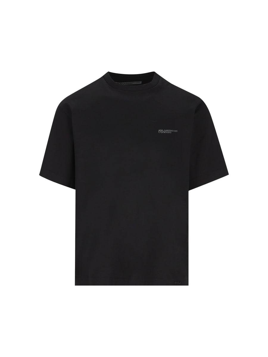 MASSIMO OSTI STUDIO T-Shirt in cotone.