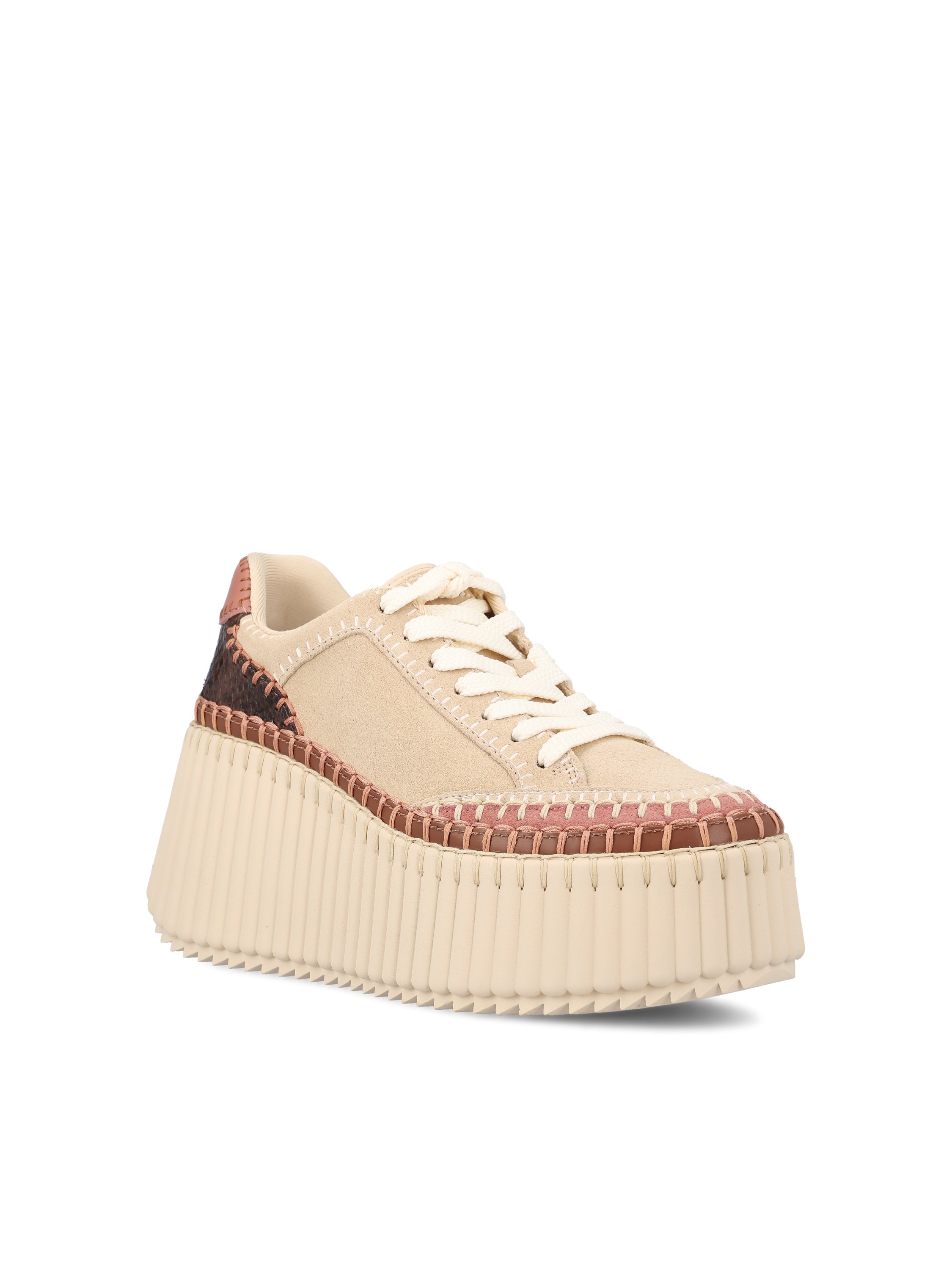 Chloé Sneakers in vacchetta scamosciata., view 2