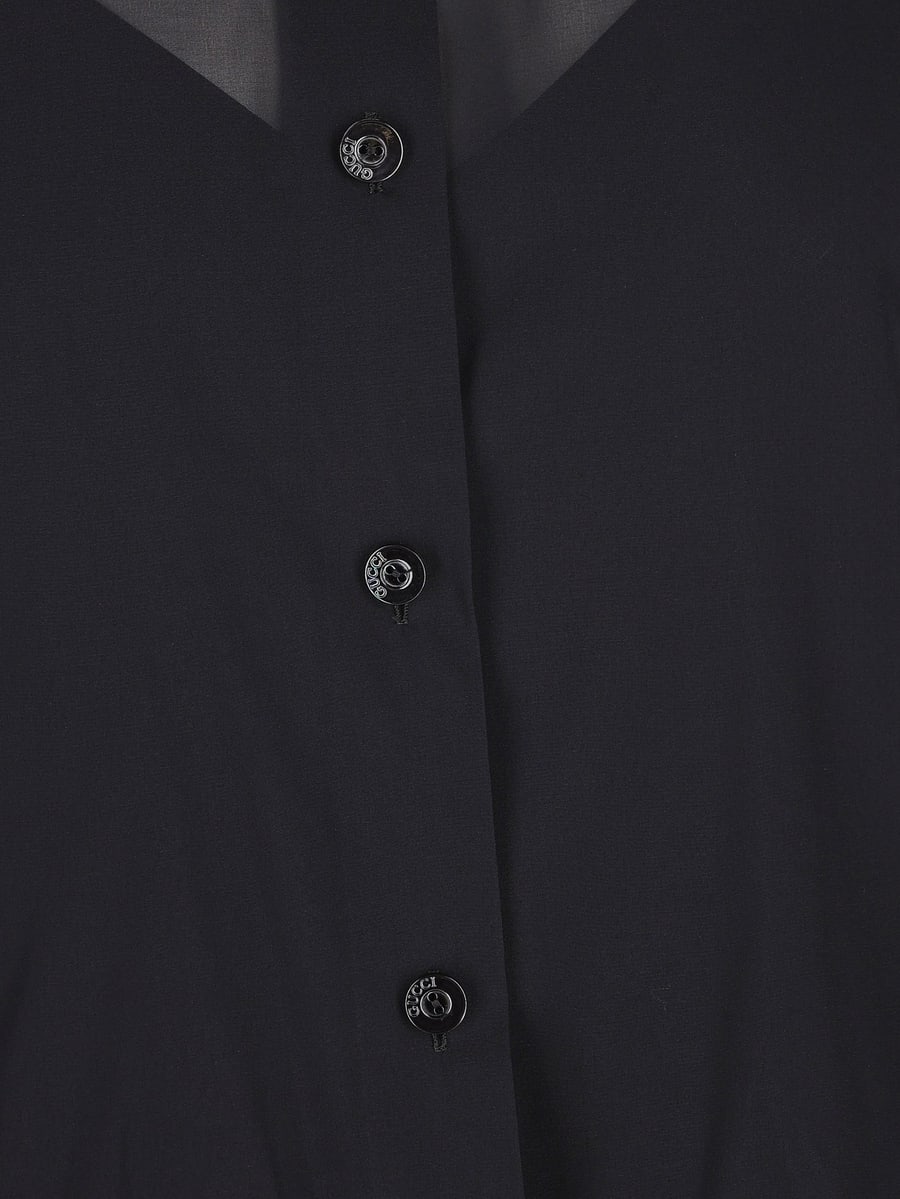 Gucci Camicia realizzata in seta., view 3