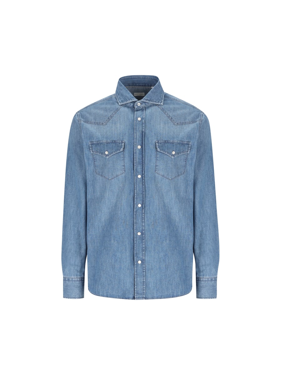 Brunello Cucinelli Camicia in cotone.