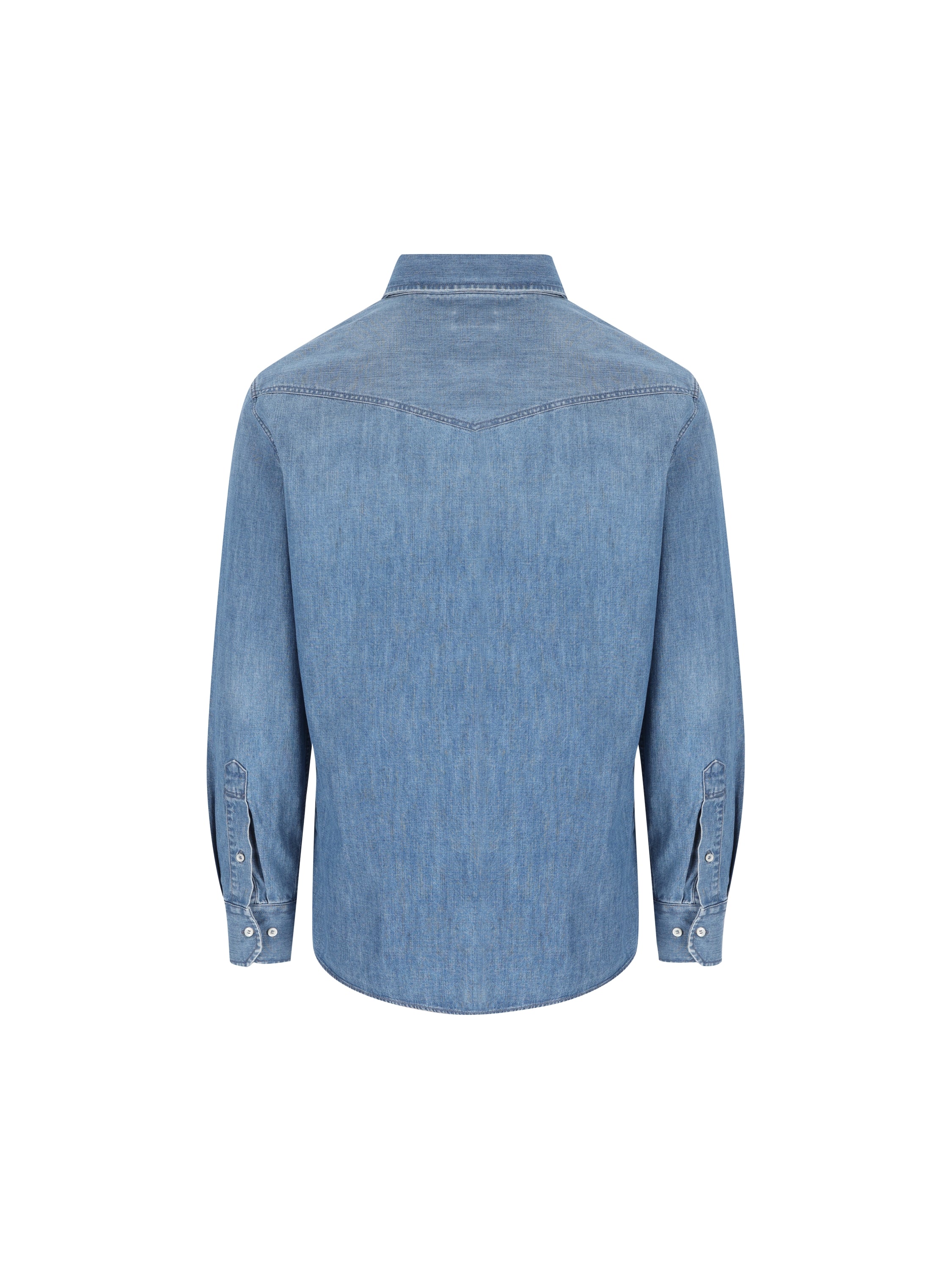 Brunello Cucinelli Camicia in cotone., view 2