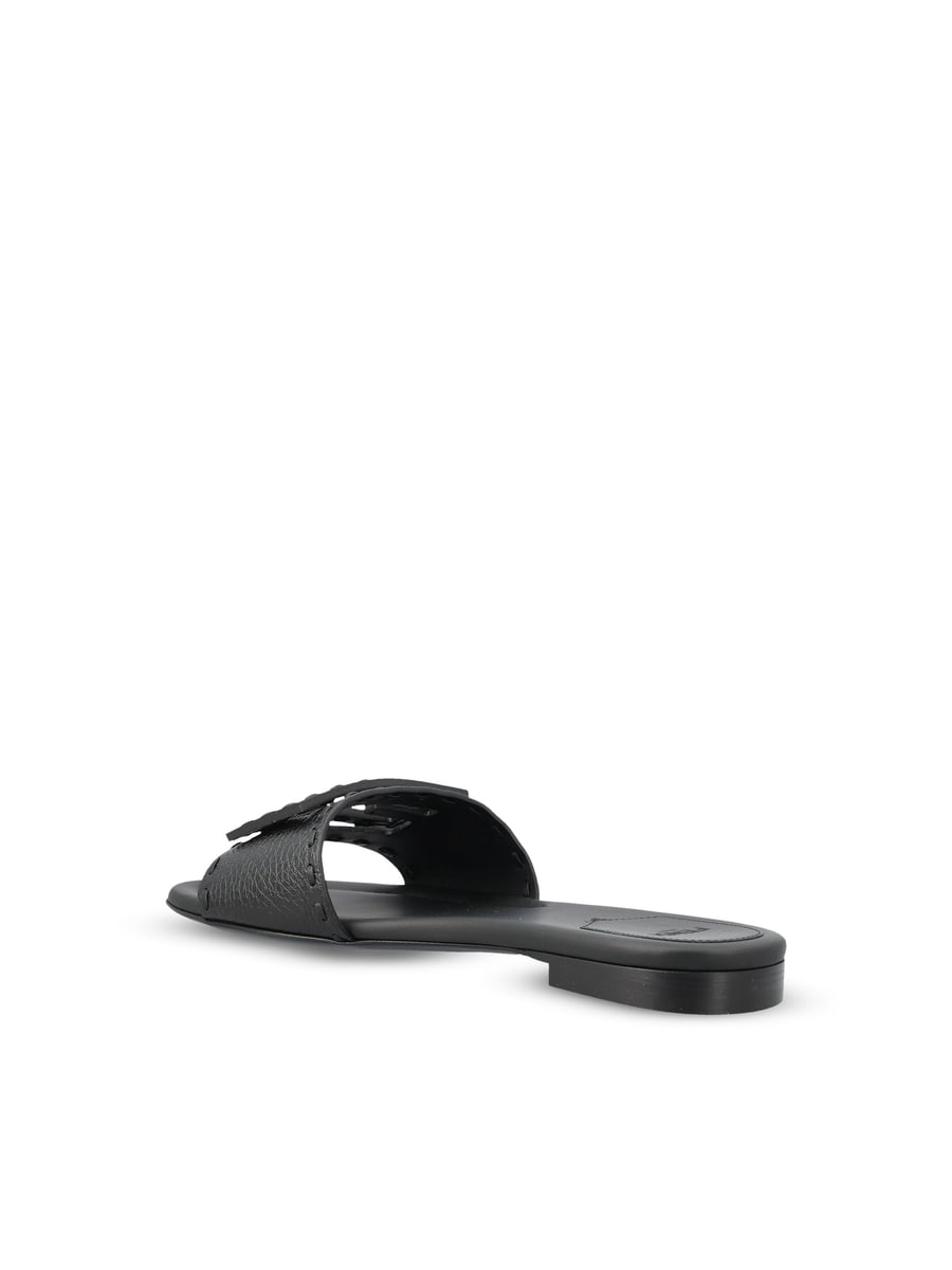 Fendi Slide realizzate in pelle., view 3