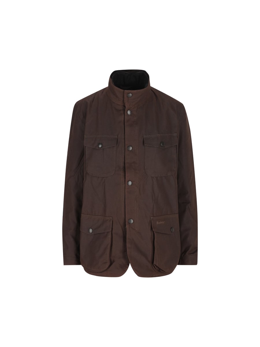 BARBOUR Giacca realizzata in cotone cerato.