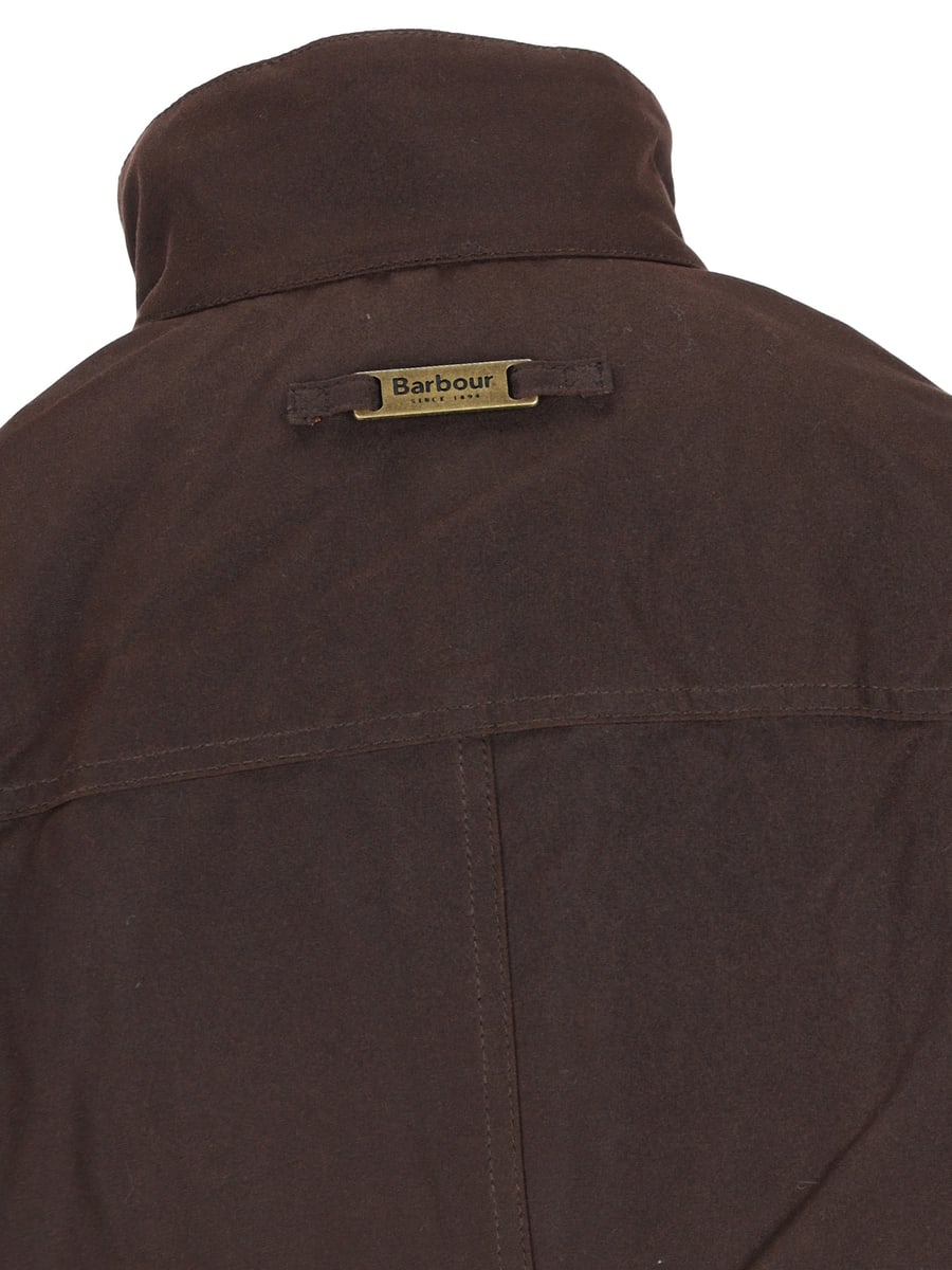 BARBOUR Giacca realizzata in cotone cerato., view 3
