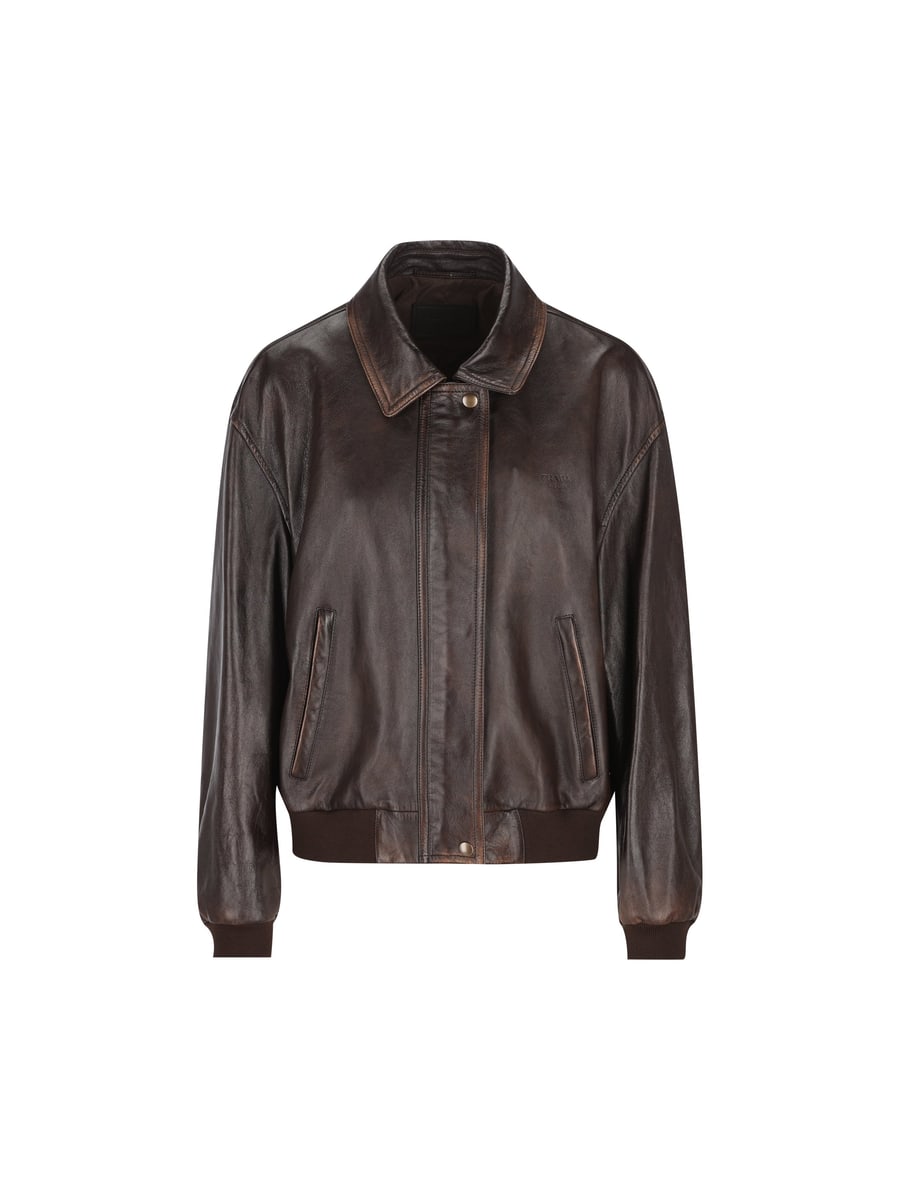 Prada Bomber in pelle