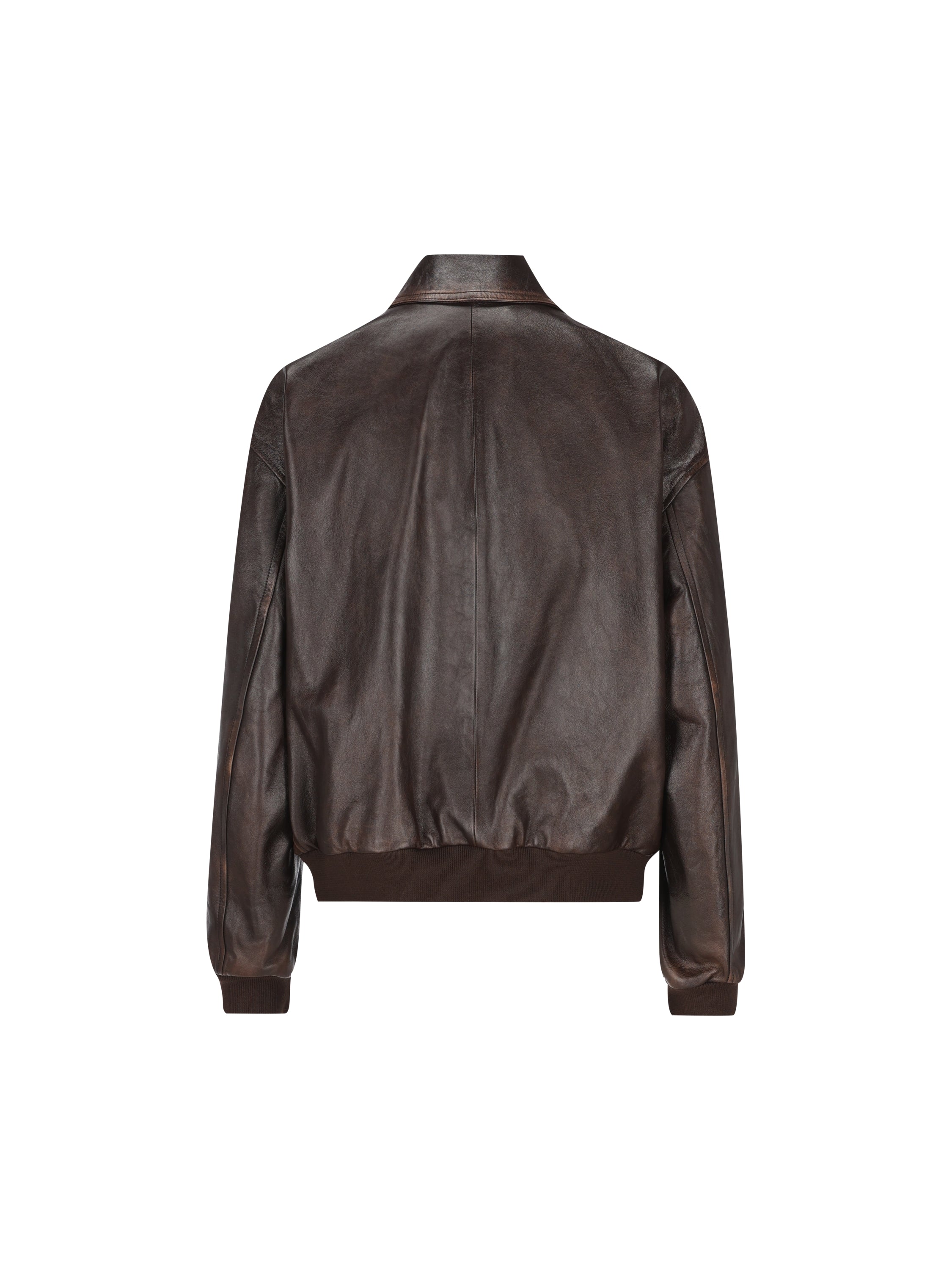 Prada Bomber in pelle, view 2