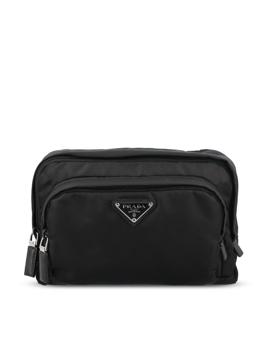 Prada Pouch realizzata in poliammide.