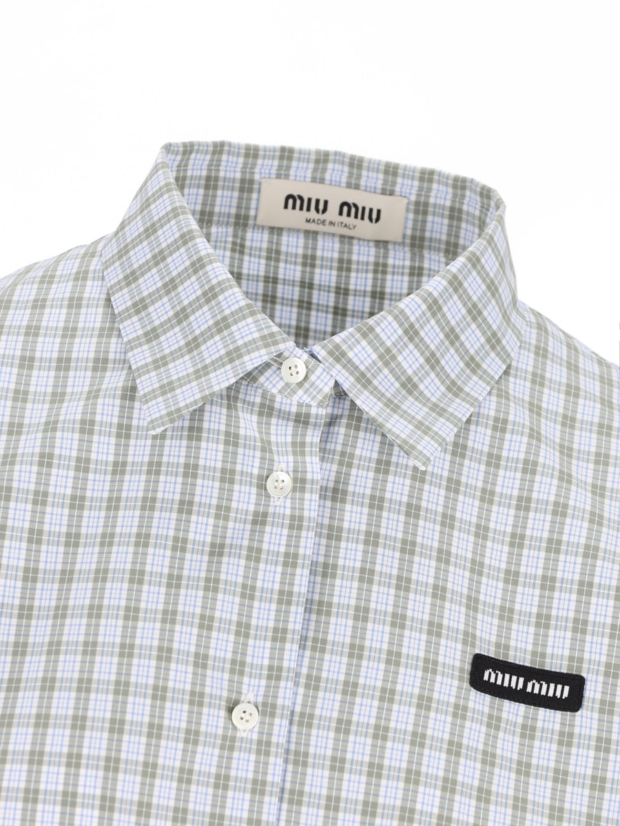 Miu Miu Camicia realizzata in cotone, view 3