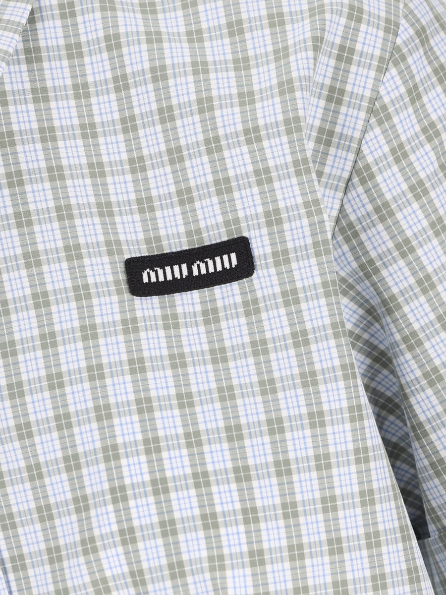 Miu Miu Camicia realizzata in cotone, view 4