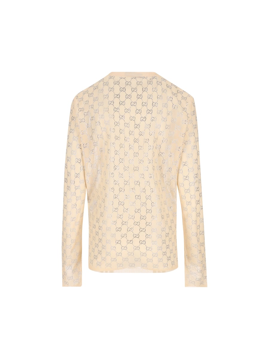 Gucci GUCCI Cardigan In Seta, view 2