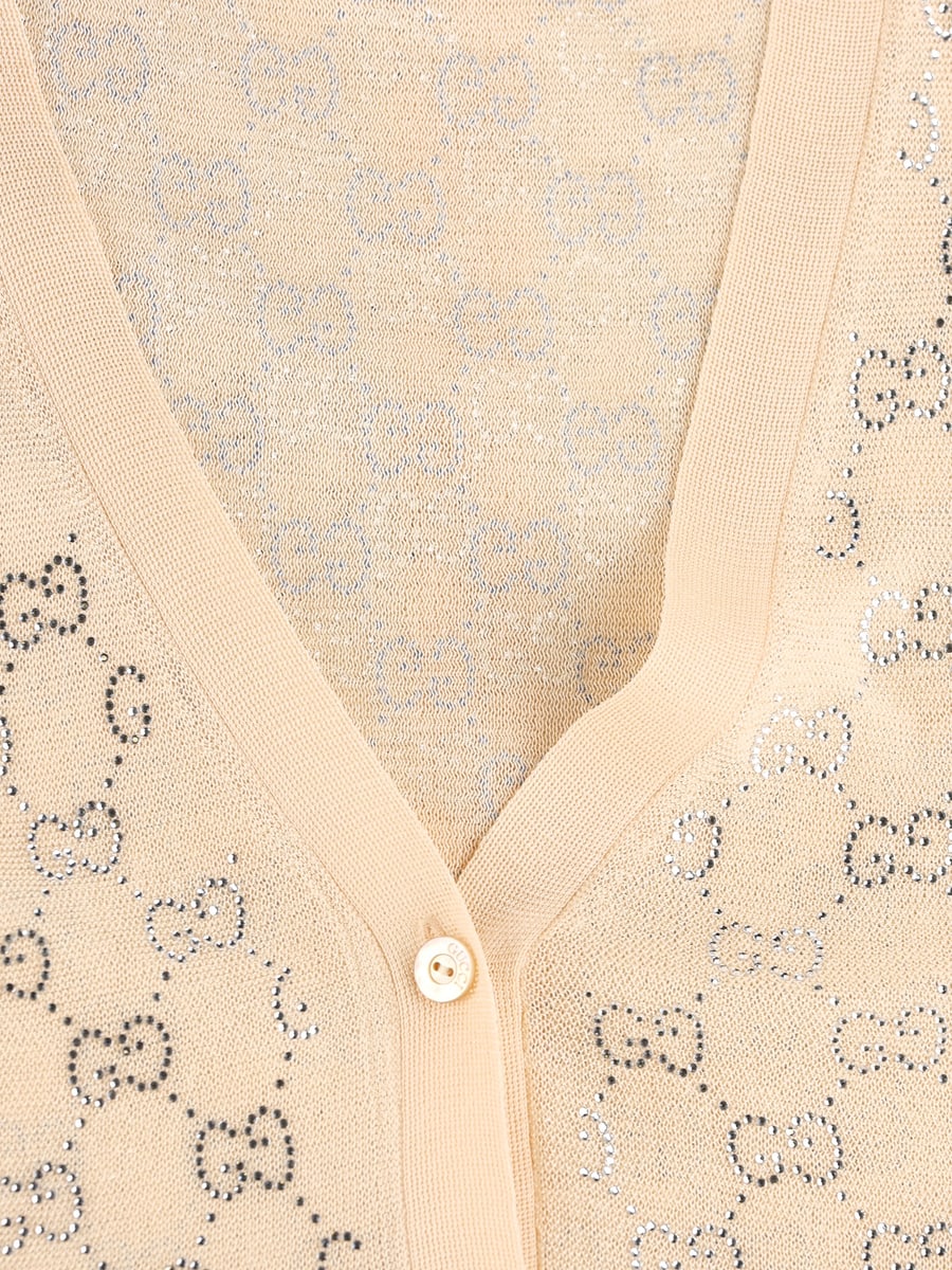 Gucci GUCCI Cardigan In Seta, view 4