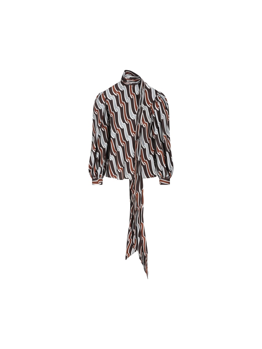Gucci GUCCI Camicia In Twill Di Seta
