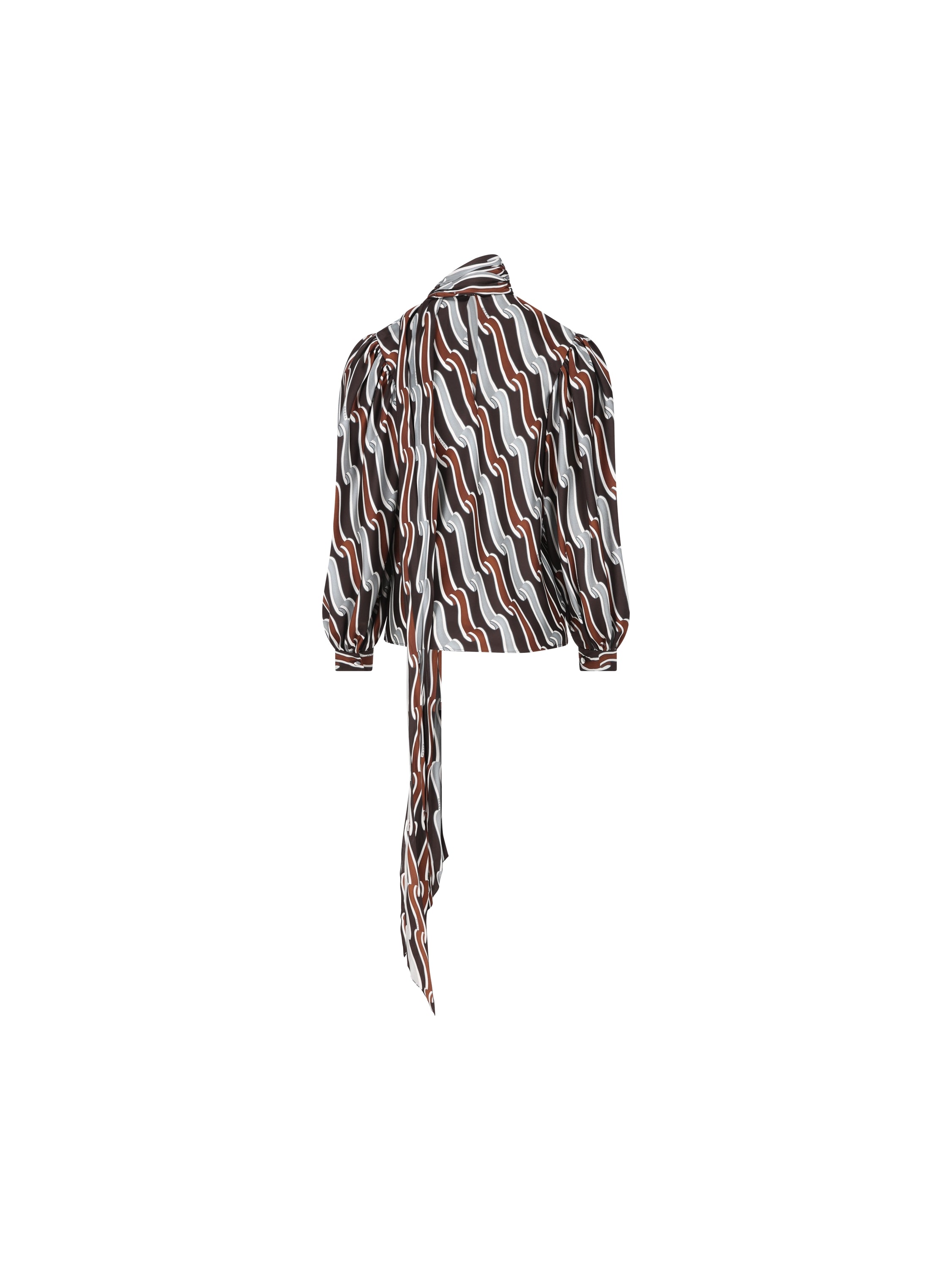 Gucci GUCCI Camicia In Twill Di Seta, view 2