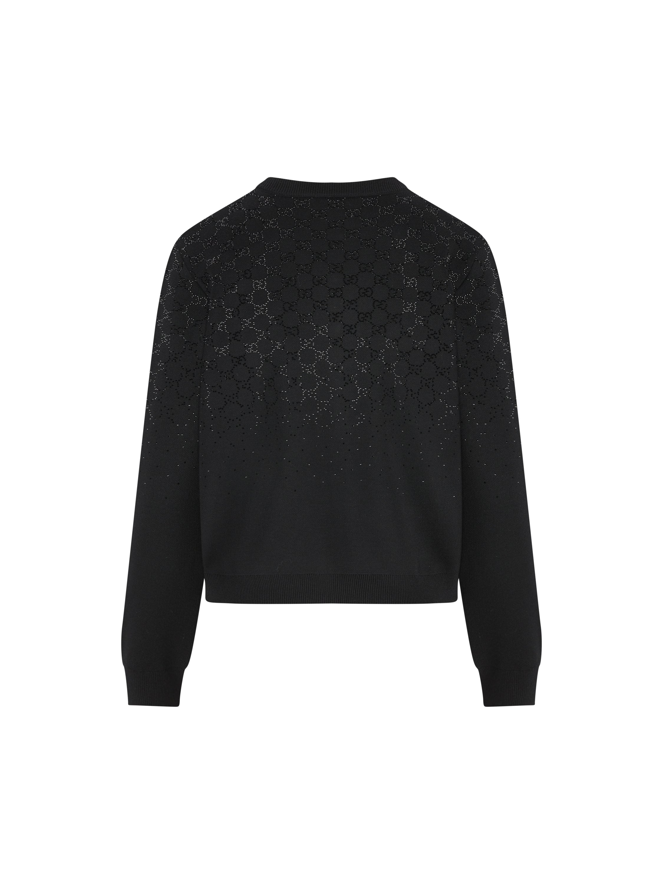 Gucci GUCCI Cardigan In Lana GG, view 2
