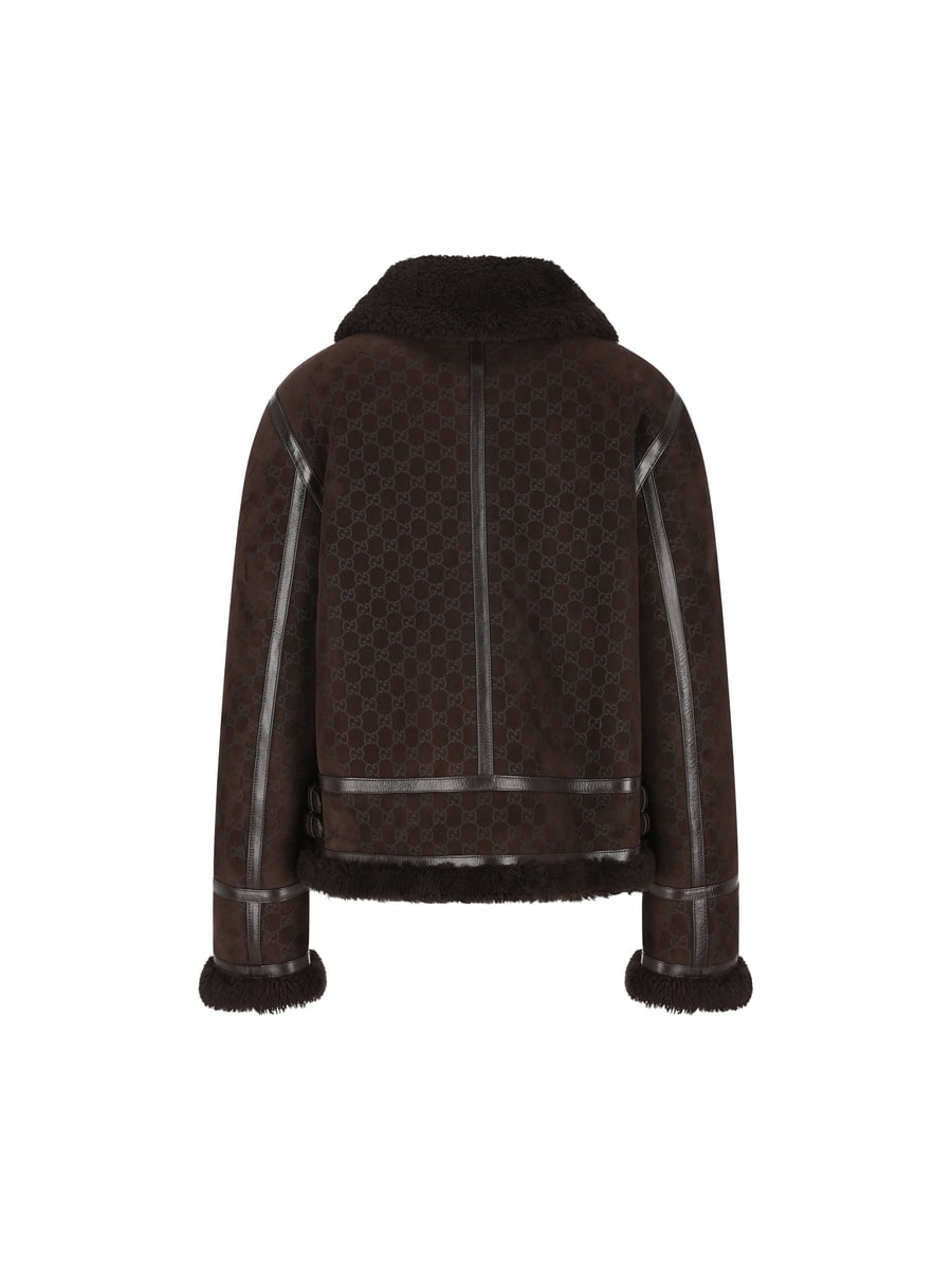 Gucci GUCCI Giacca In Pelle, view 2