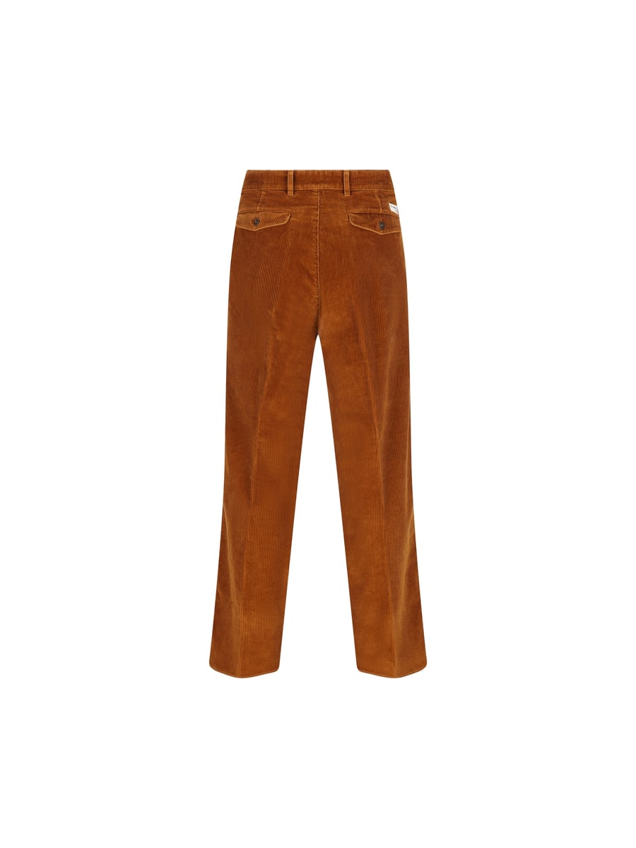 FAY FAY Pantaloni Loose Fit In Velluto, view 2