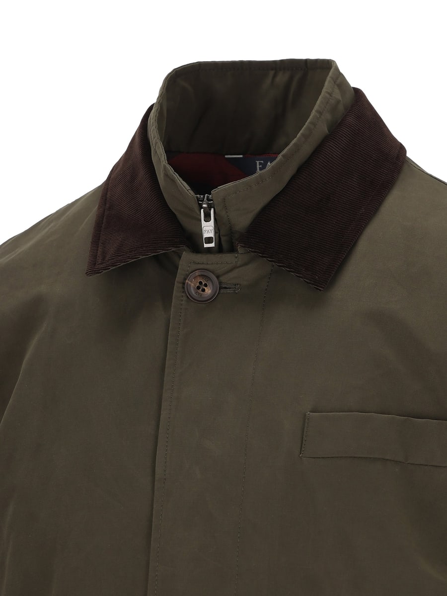 FAY FAY Morning Raincoat Corto, view 3