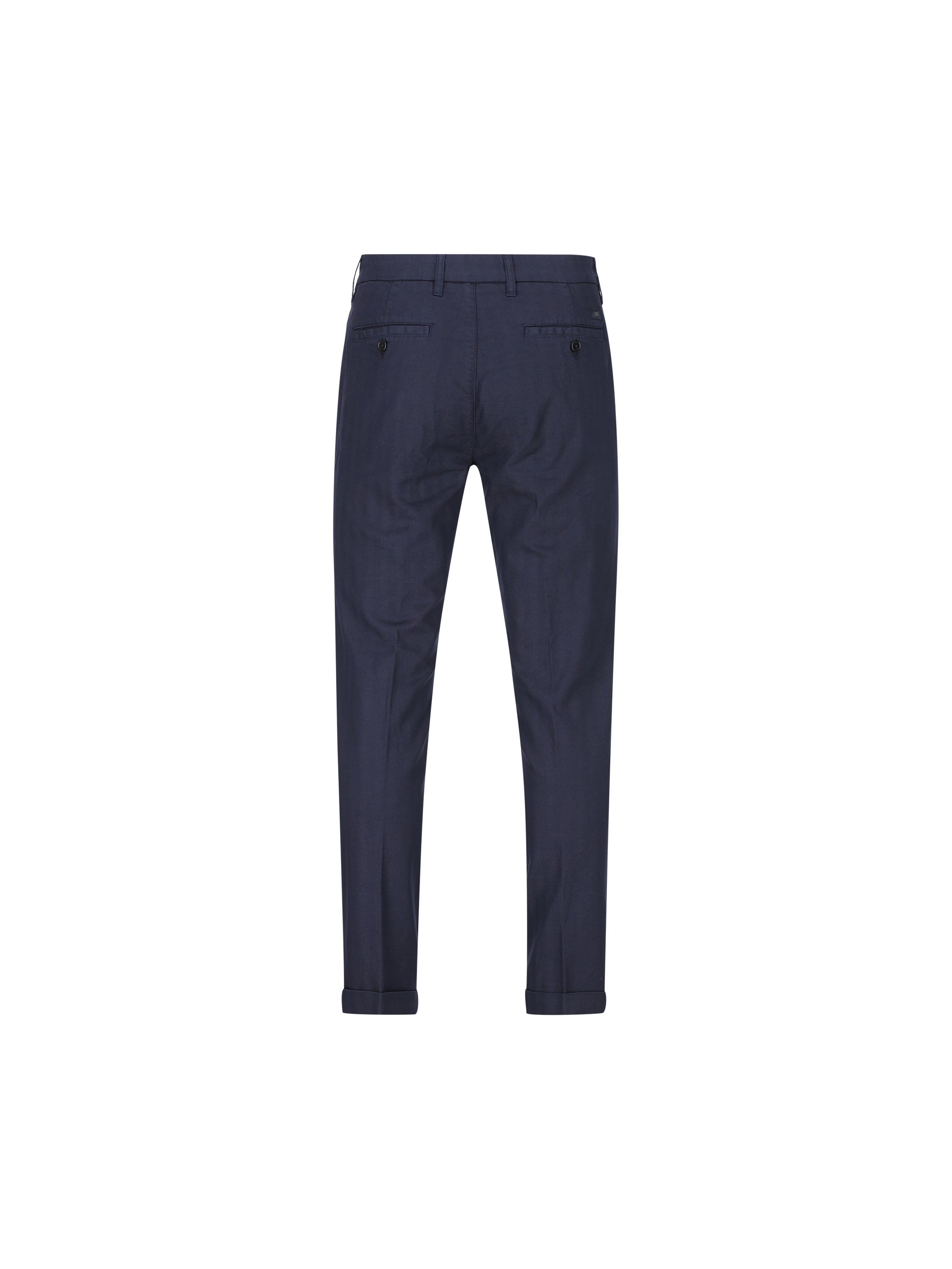 FAY FAY Pantaloni Capri Slim In Gabardine, view 2