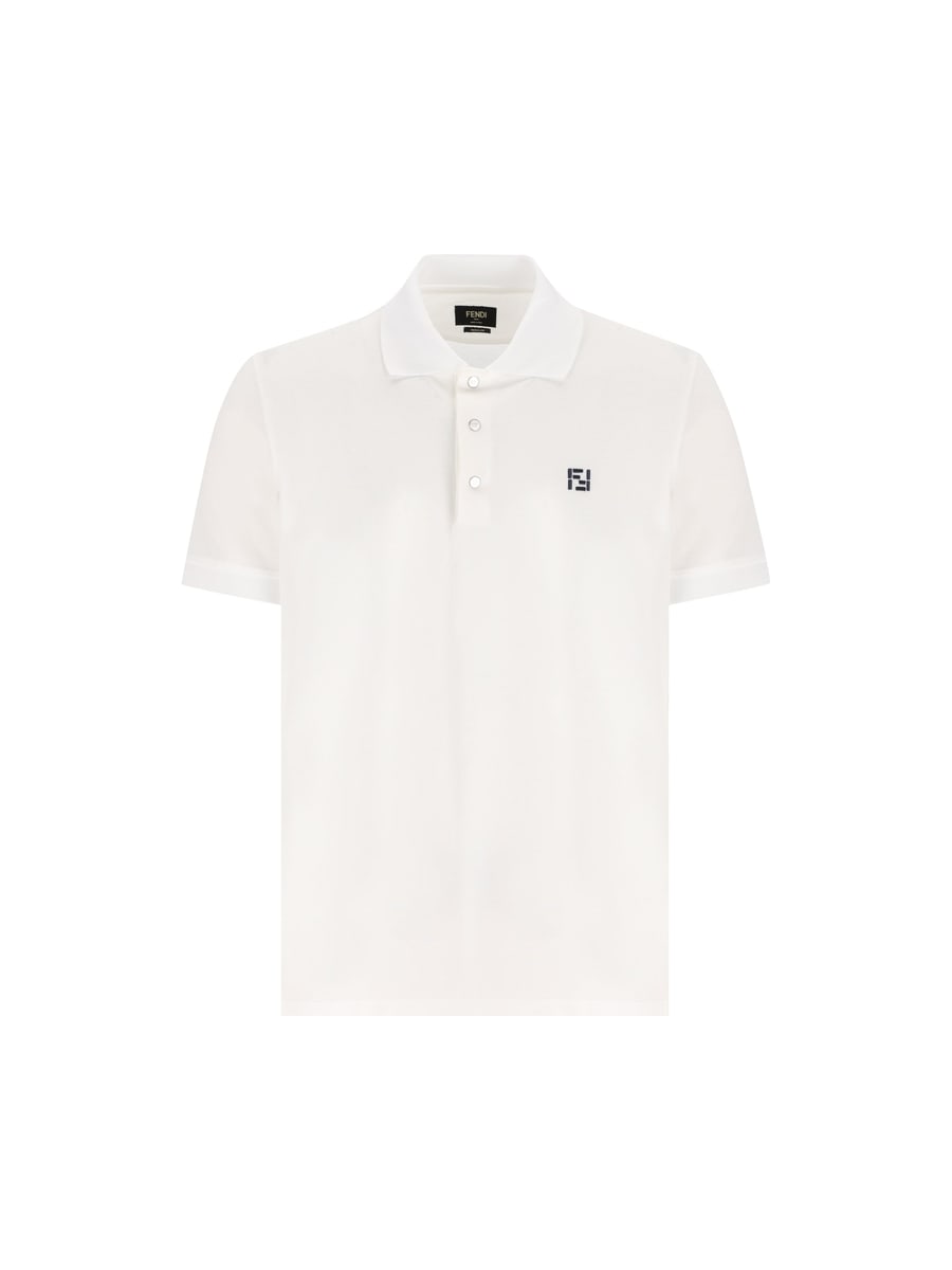 Fendi FENDI Polo In Cotone