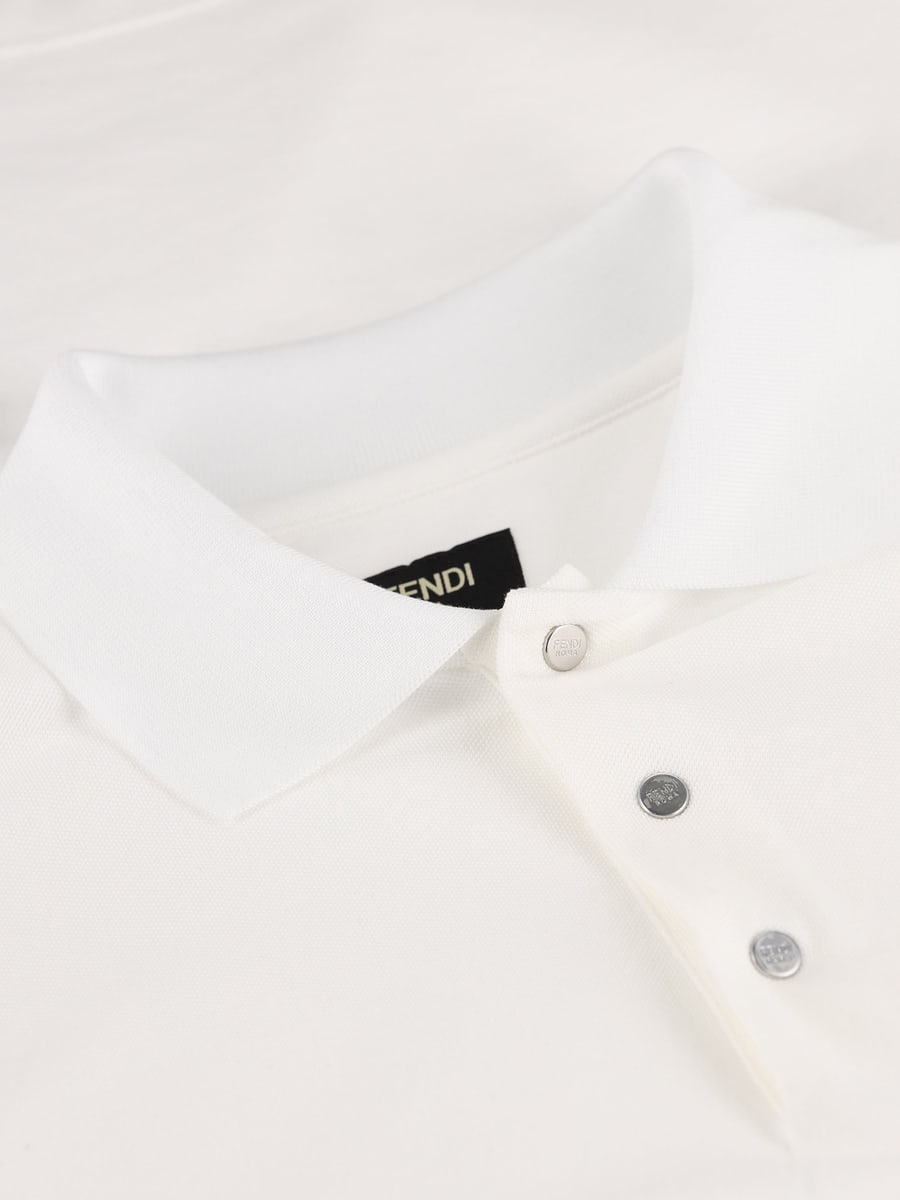 Fendi FENDI Polo In Cotone, view 3