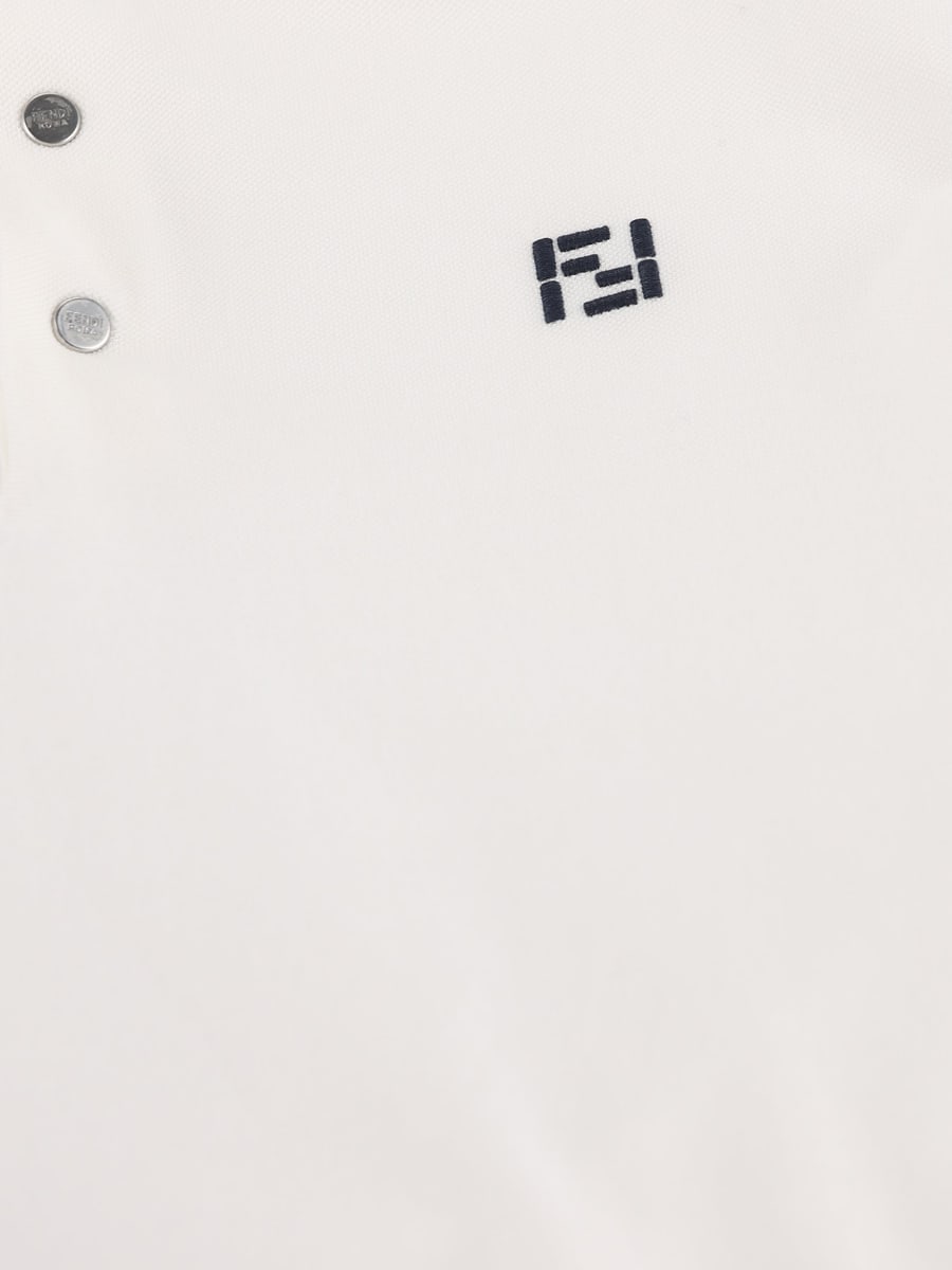 Fendi FENDI Polo In Cotone, view 4
