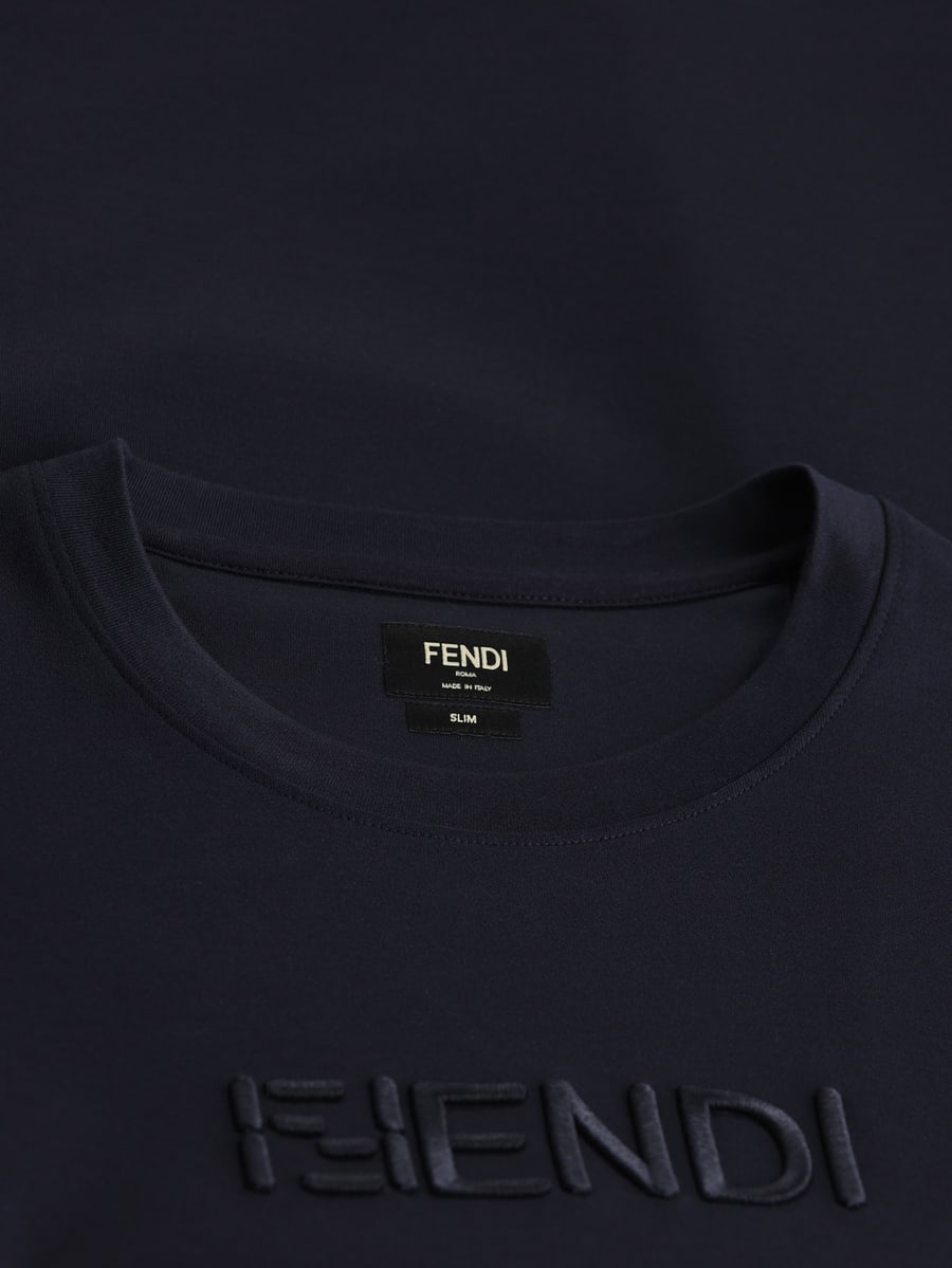 Fendi FENDI T-Shirt In Cotone, view 4