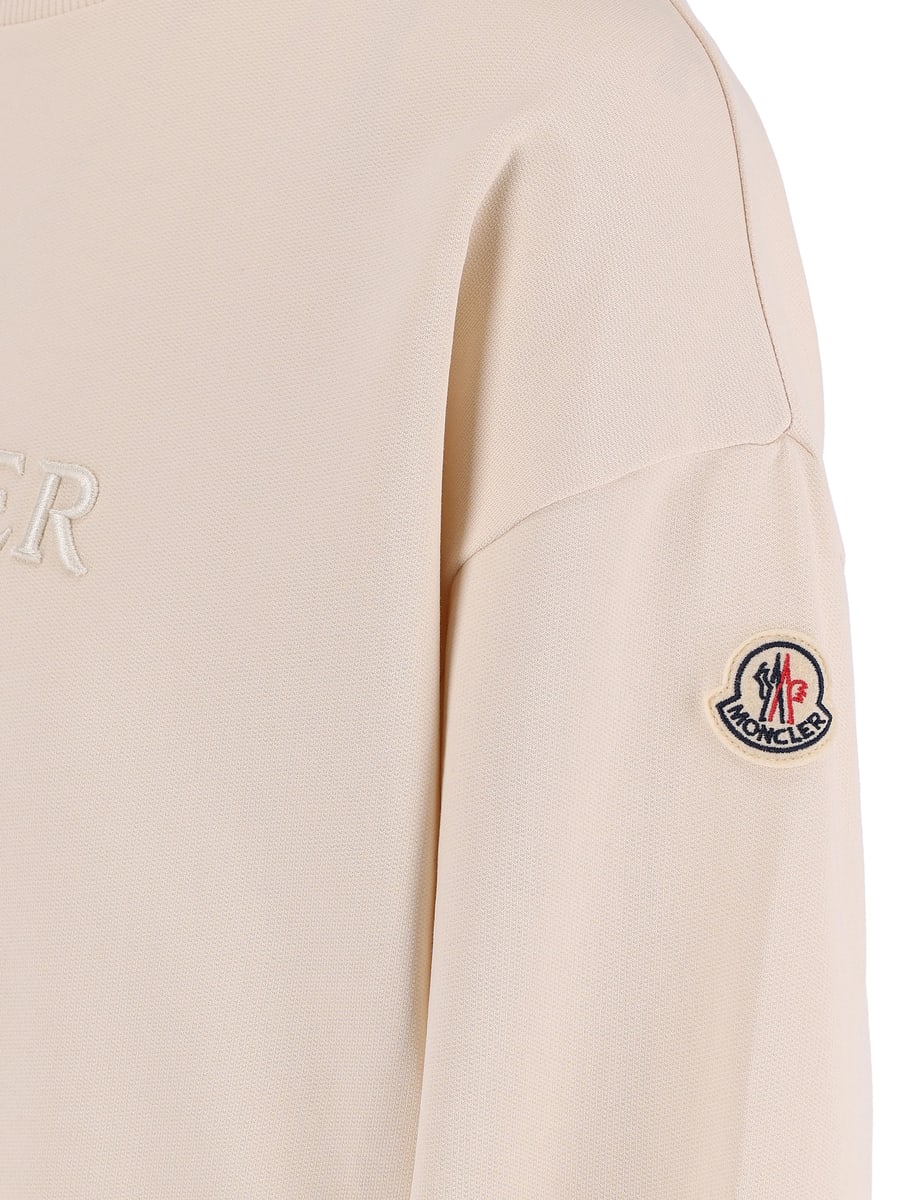 Moncler MONCLER Felpa In Cotone, view 3