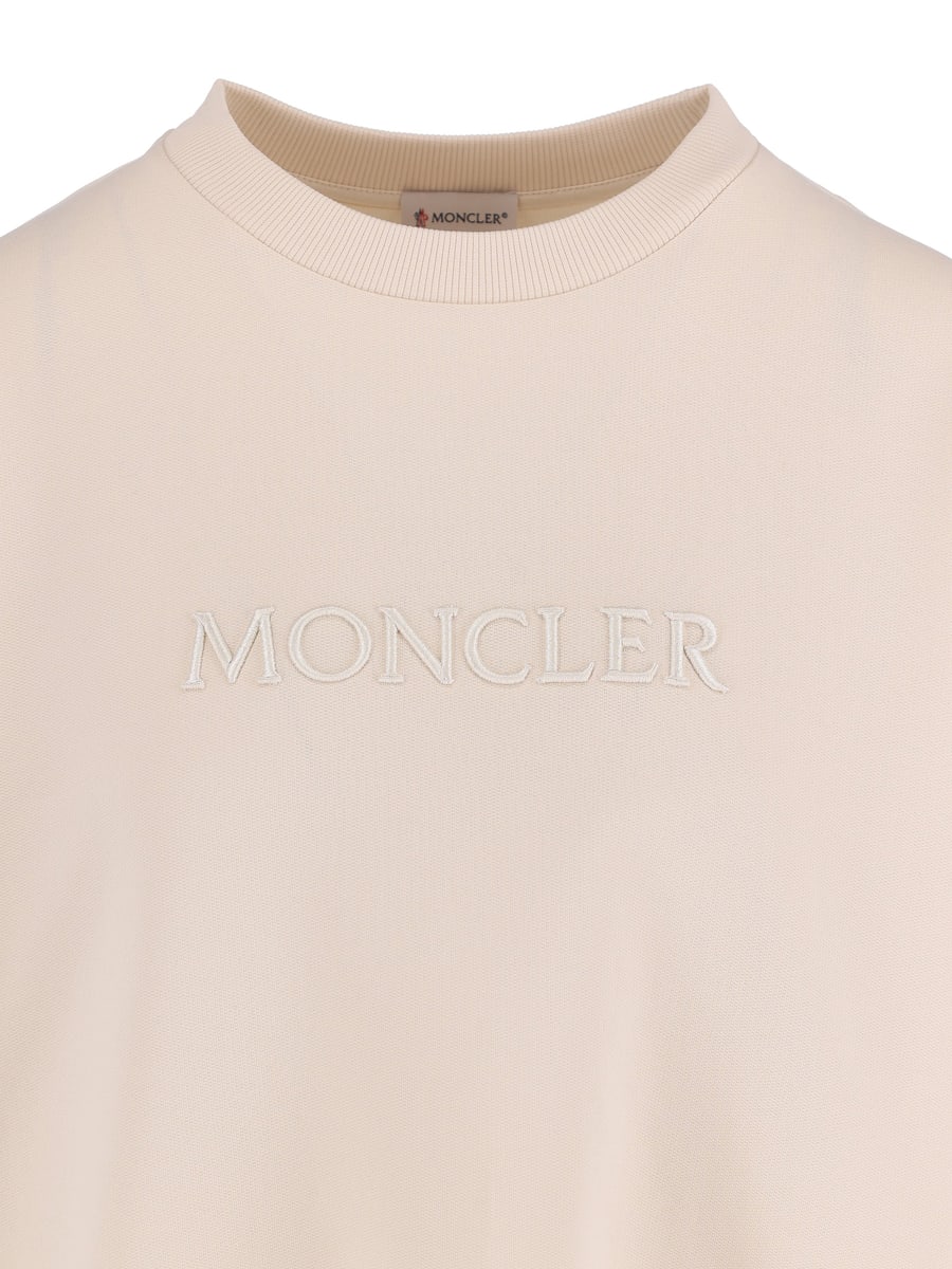 Moncler MONCLER Felpa In Cotone, view 4