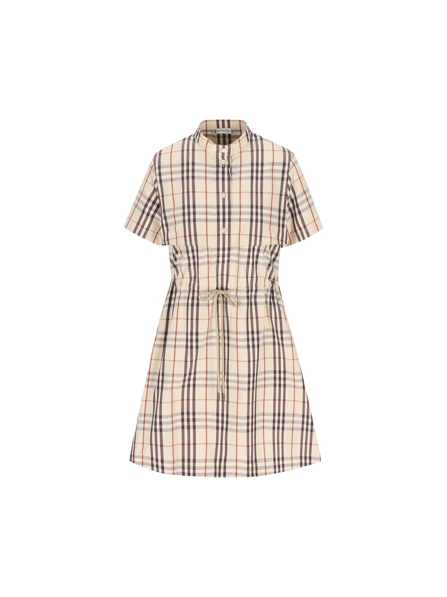 Burberry BURBERRY Abito In Cotone Check
