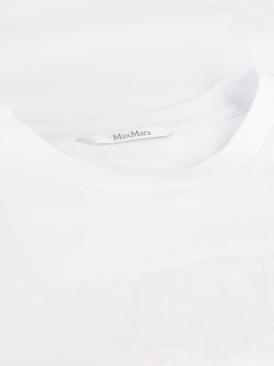 Max Mara MAX MARA T-Shirt In Cotone, view 3