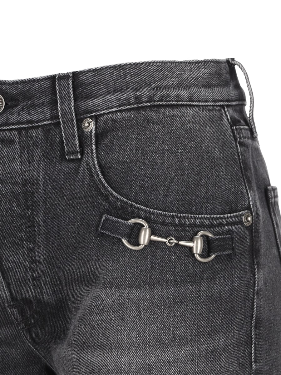 Gucci GUCCI Pantaloni In Denim, view 3