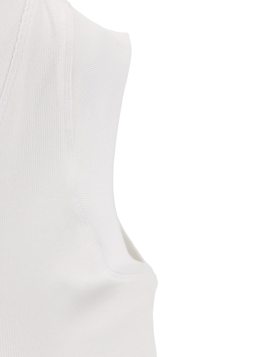 Brunello Cucinelli Top realizzato in cotone ed elastan., view 3