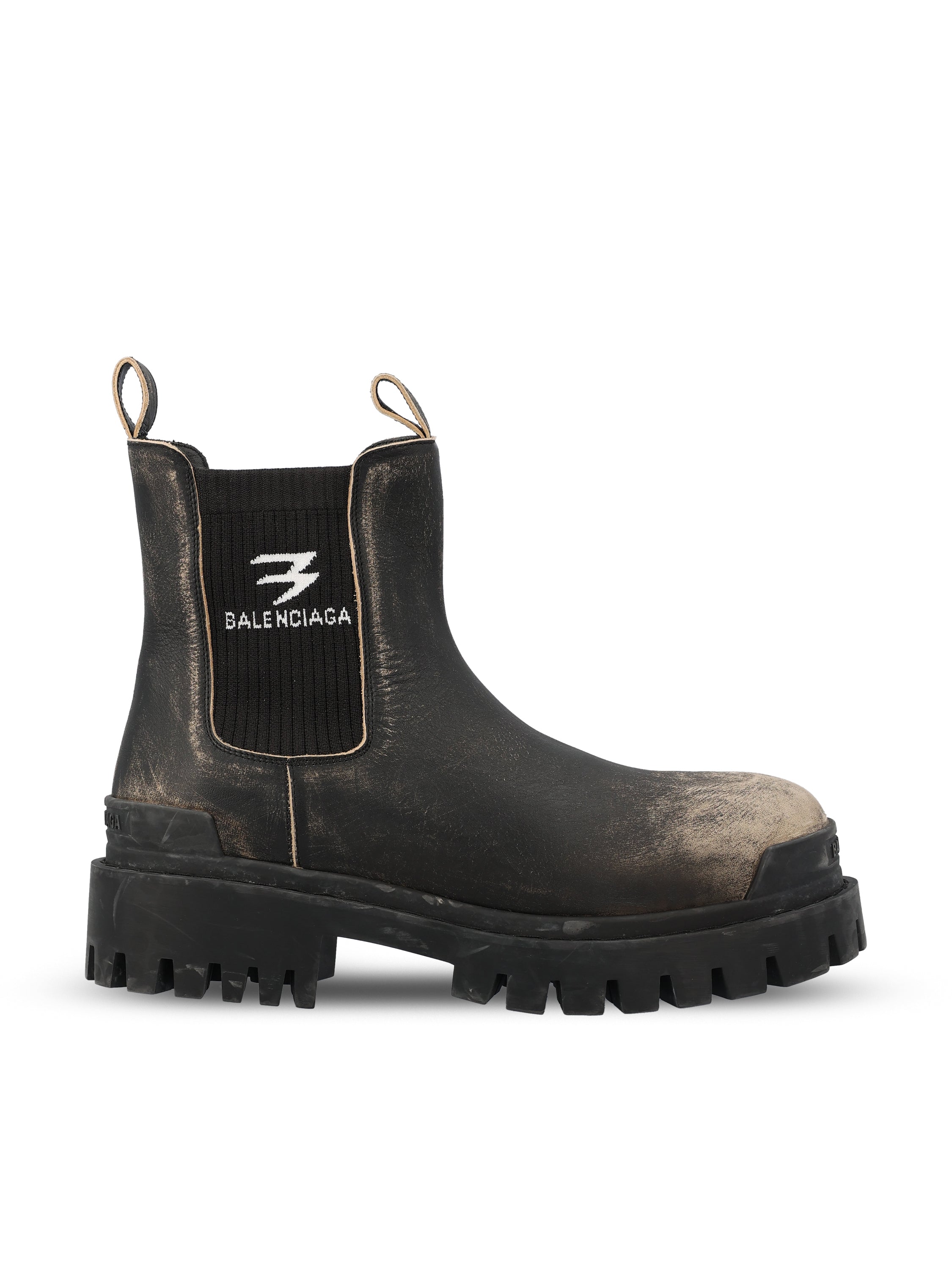 Balenciaga BALENCIAGA Stivali Chelsea Strike In Pelle
