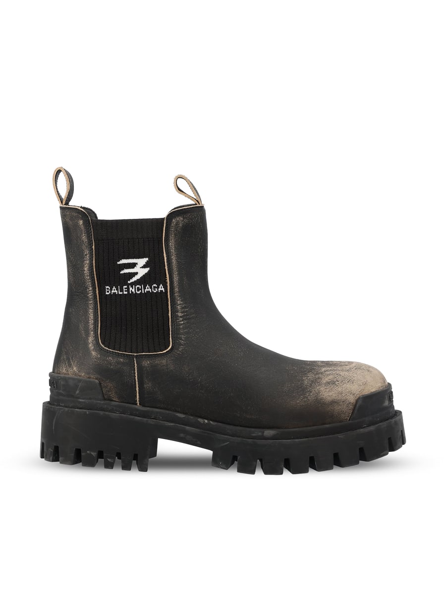 Balenciaga BALENCIAGA Stivali Chelsea Strike In Pelle