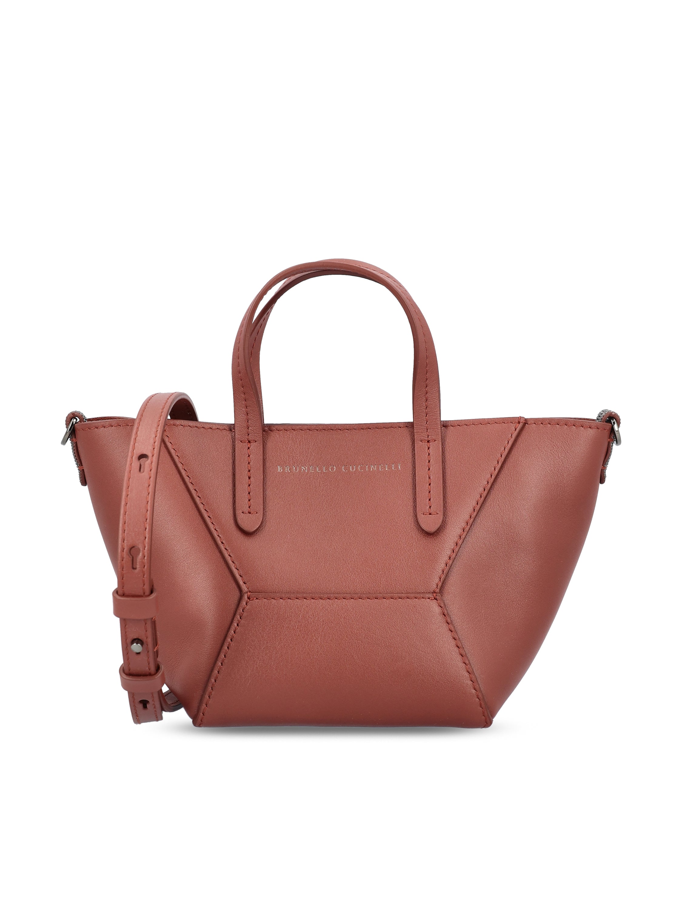 Brunello Cucinelli BRUNELLO CUCINELLI Borsa BC Duo Mini In Pelle