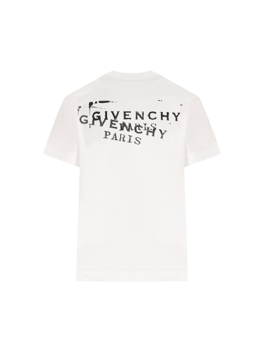 Givenchy GIVENCHY T-Shirt In Cotone, view 2